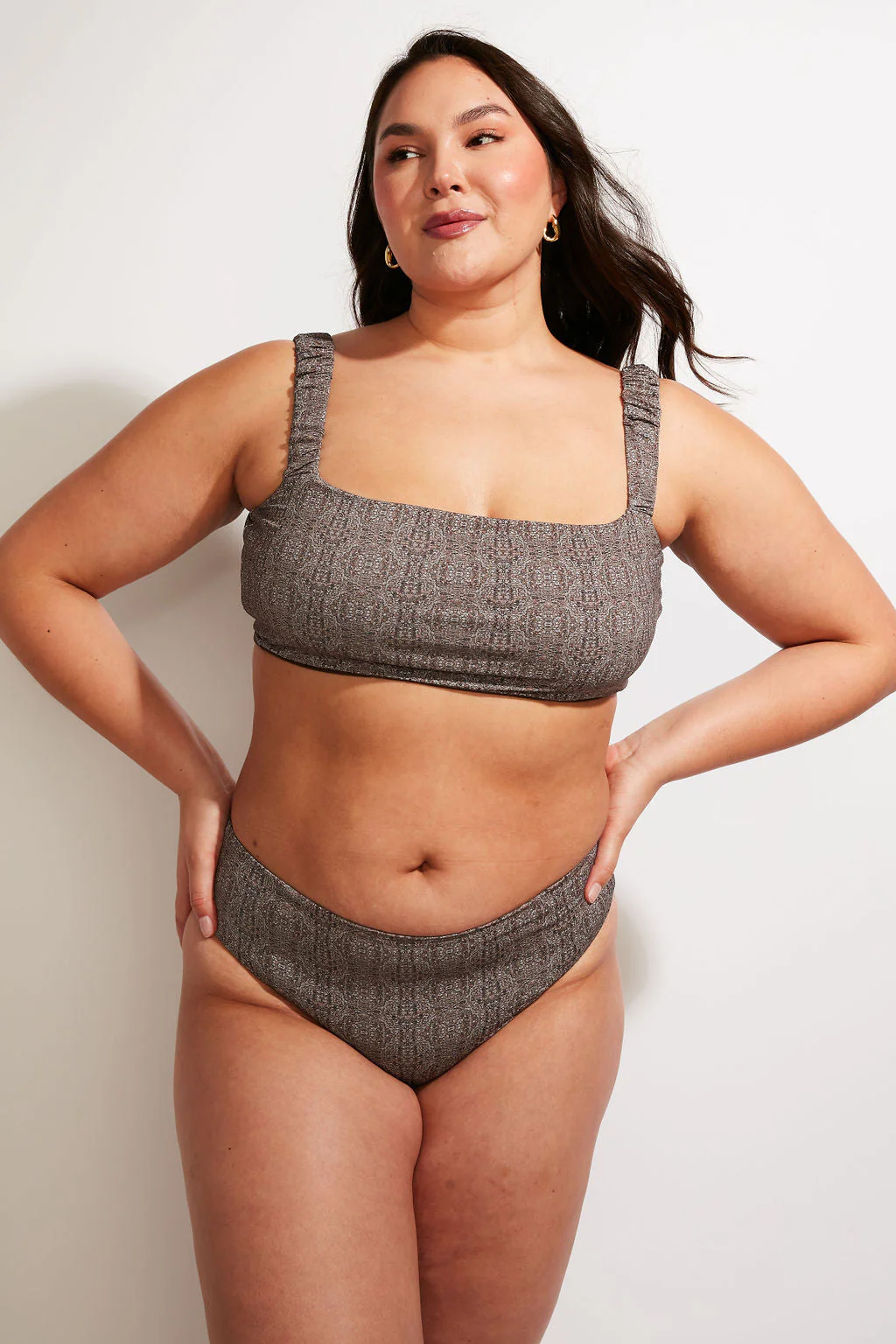 Current Swim Bottom II - Espresso - Image 3