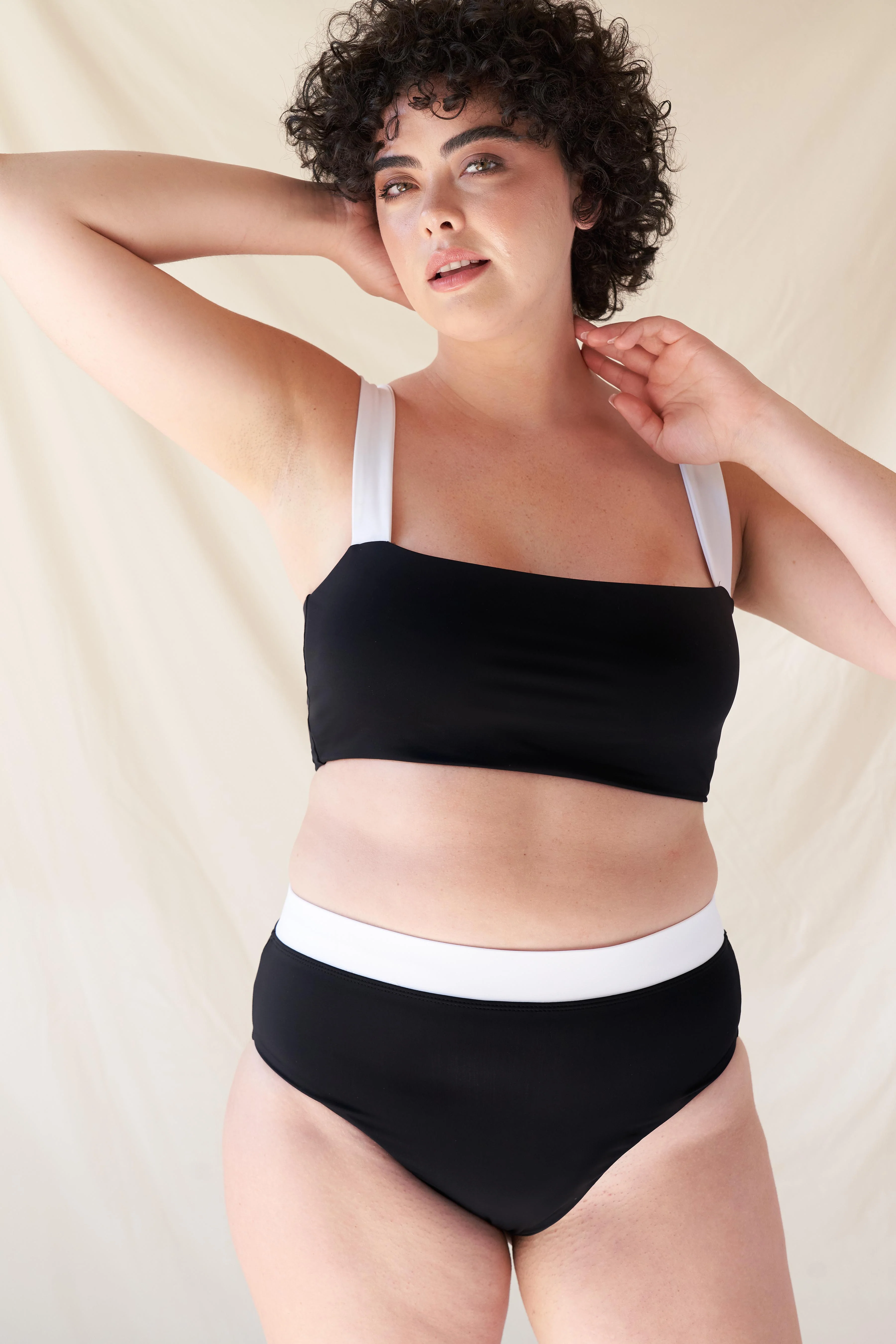 Current Swim Top - Black - Image 6