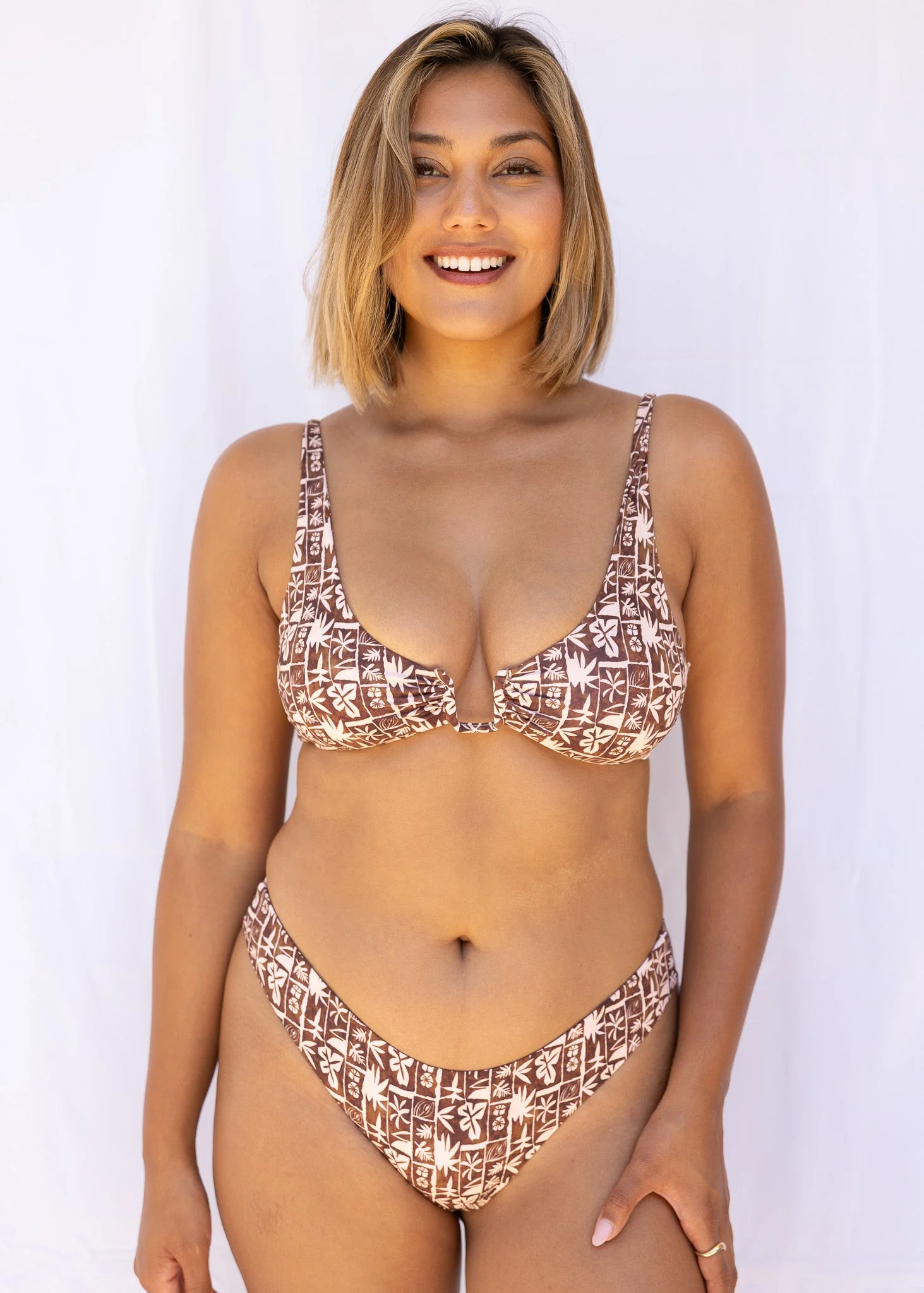 Devi Top - Brown Tropic - Image 3