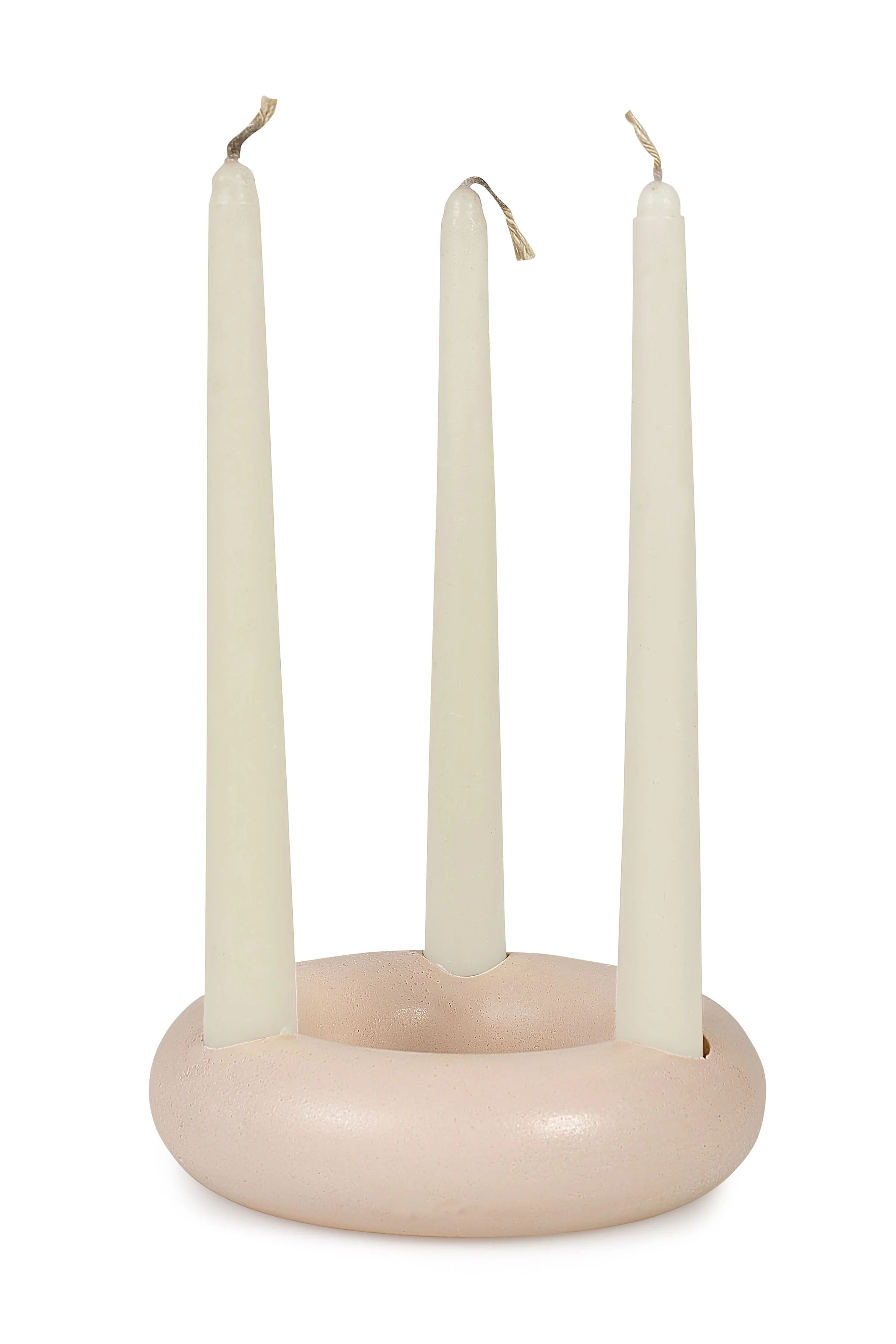 Donut Candle Holder - Pink