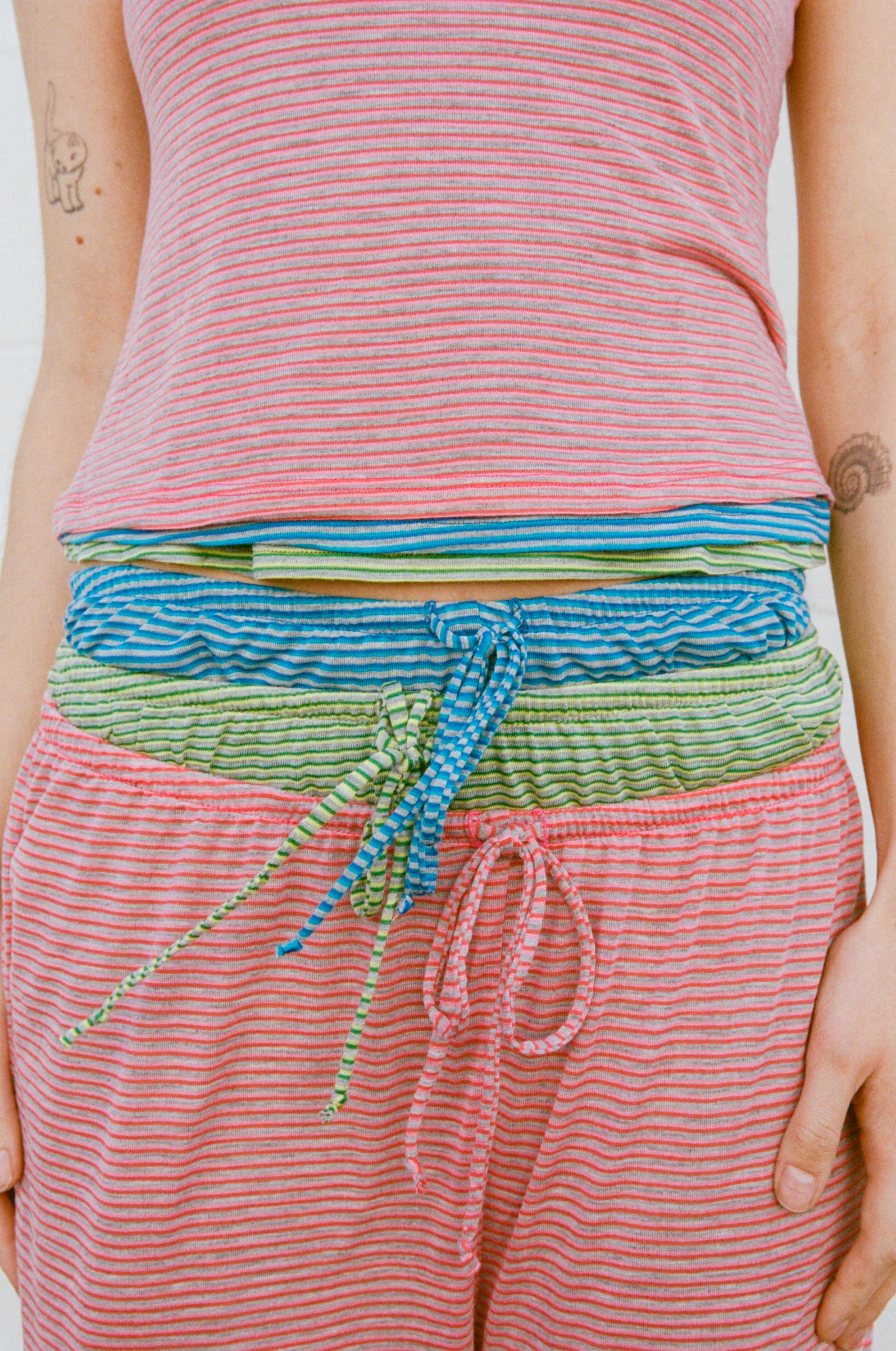 Drawstring Pant - Lychee - Image 3