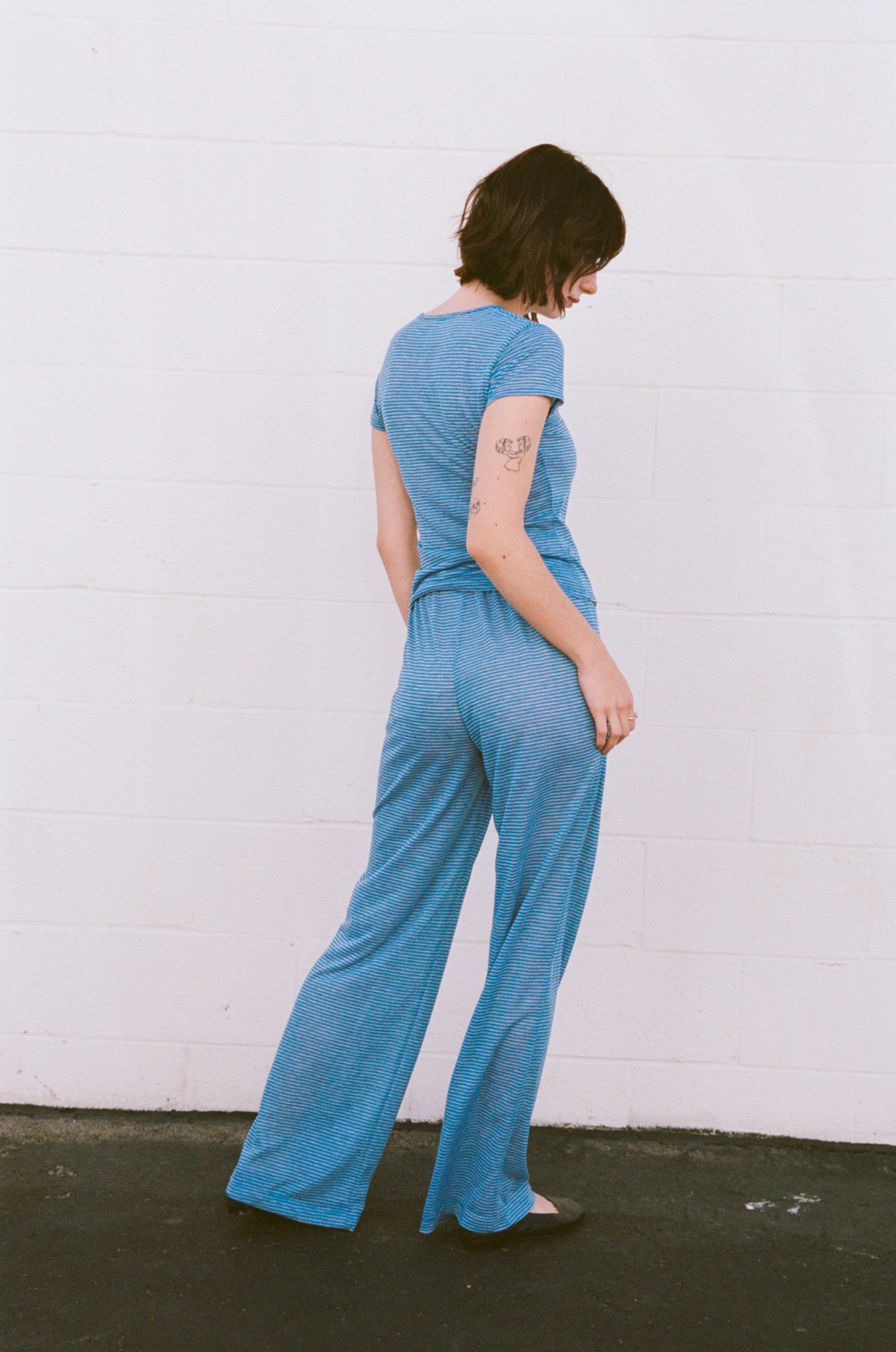 Drawstring Pant - Raspberry - Image 4