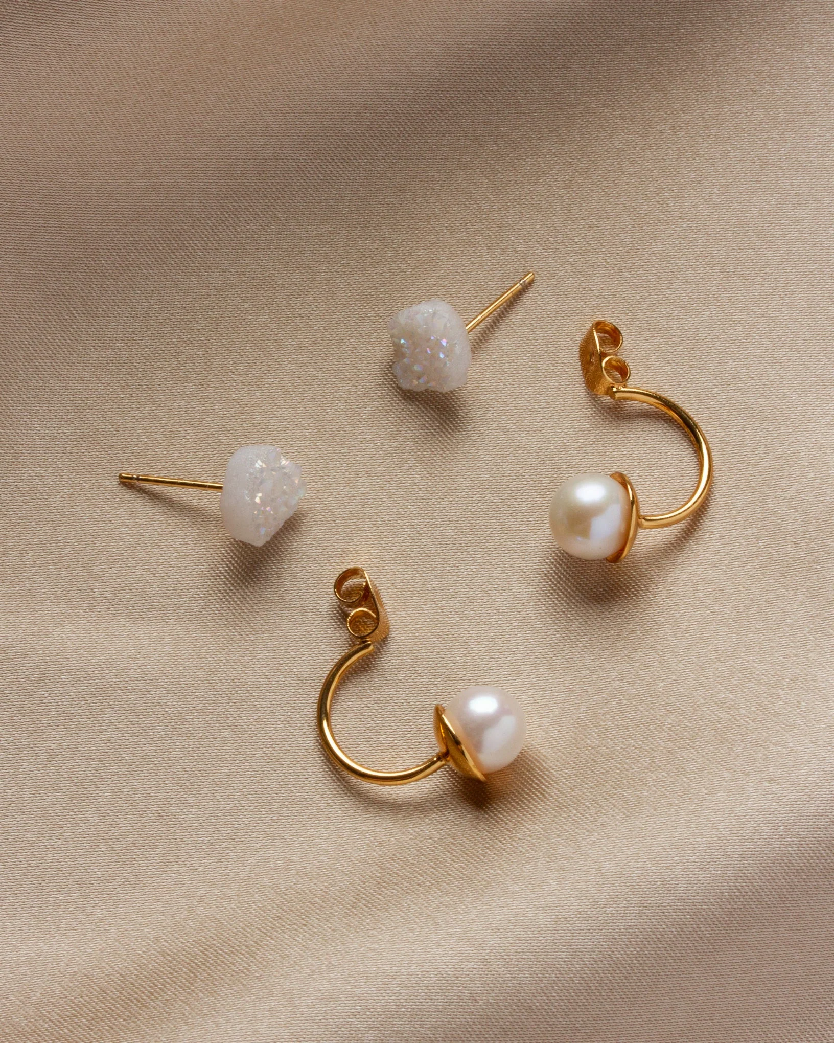 Ebb and Flow Front Back Earrings - Image 3