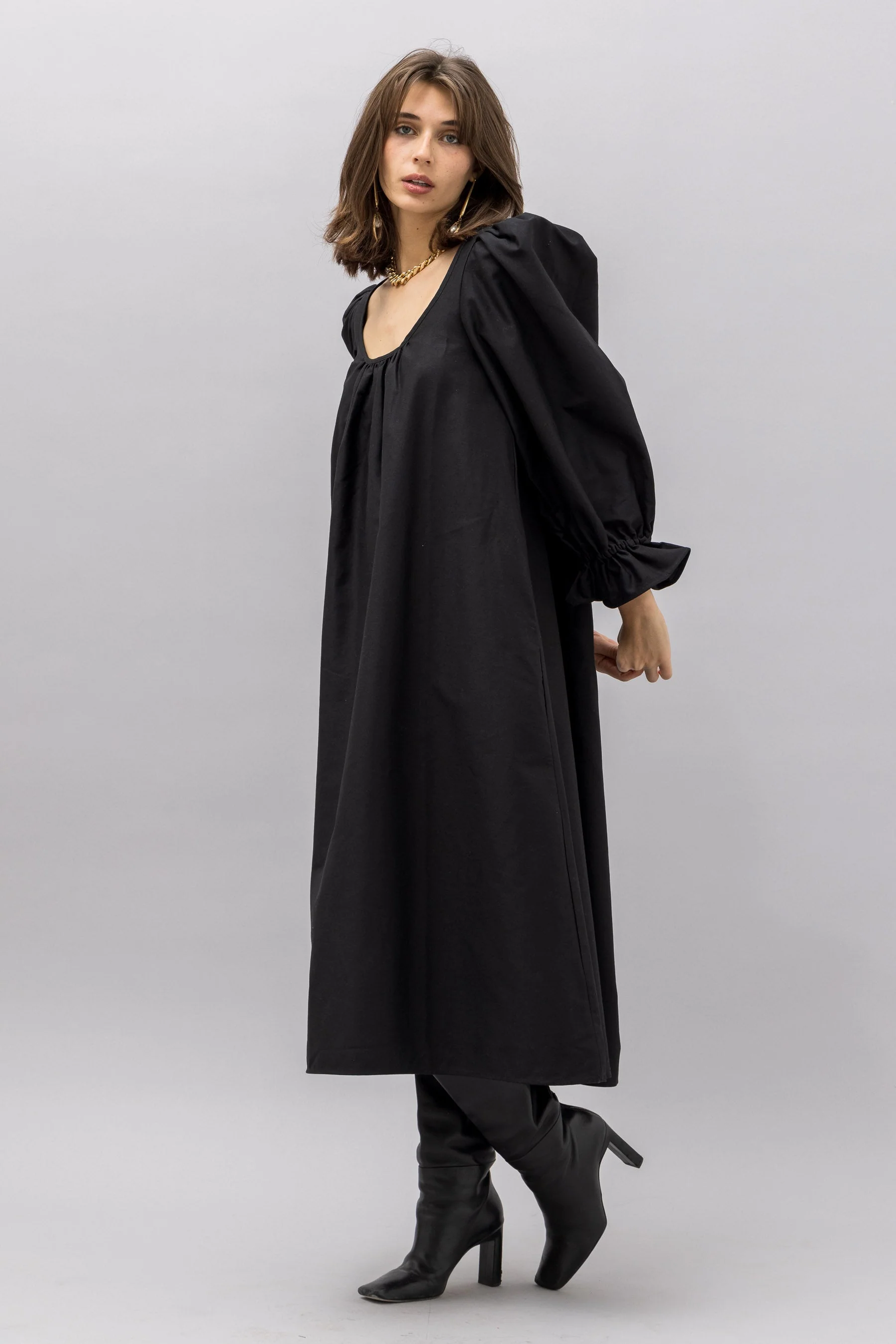 Epsilon Dress - Black - Image 3