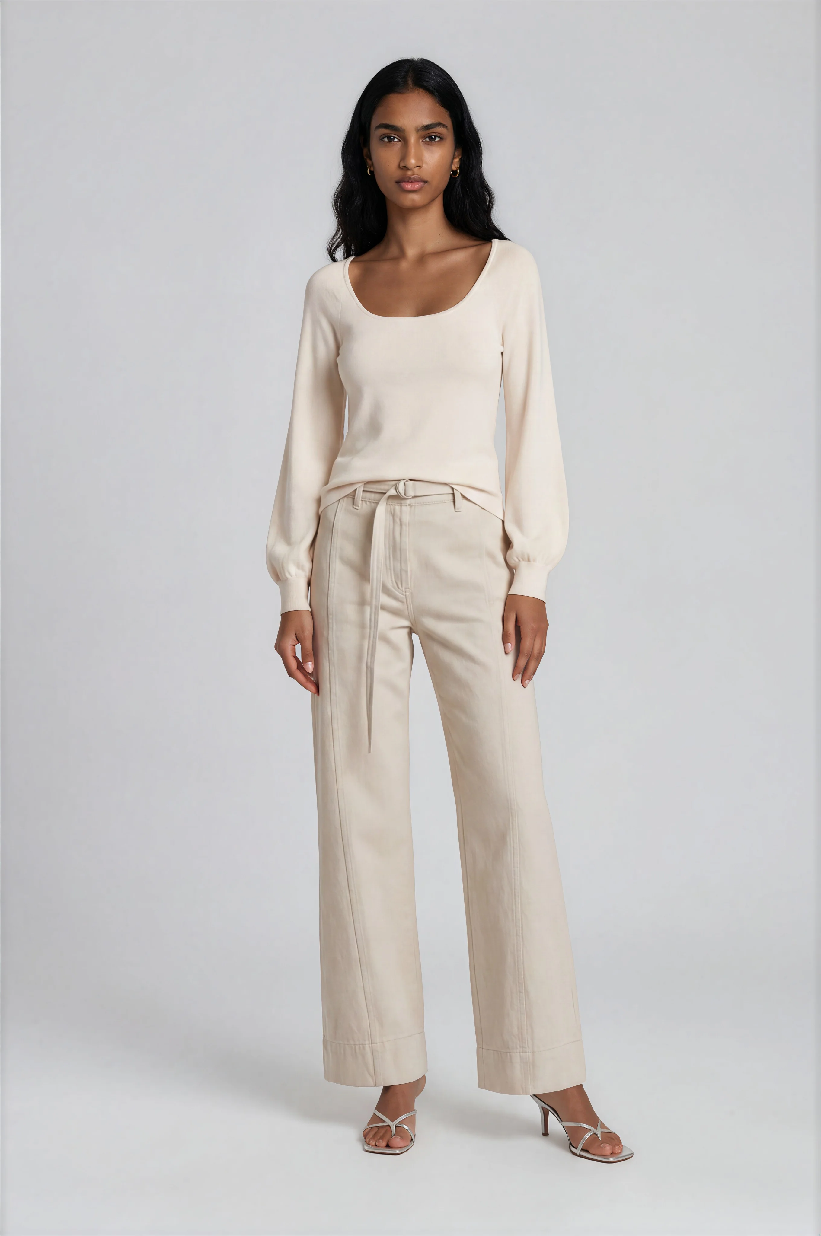 Essential Dilem Trousers - Beige