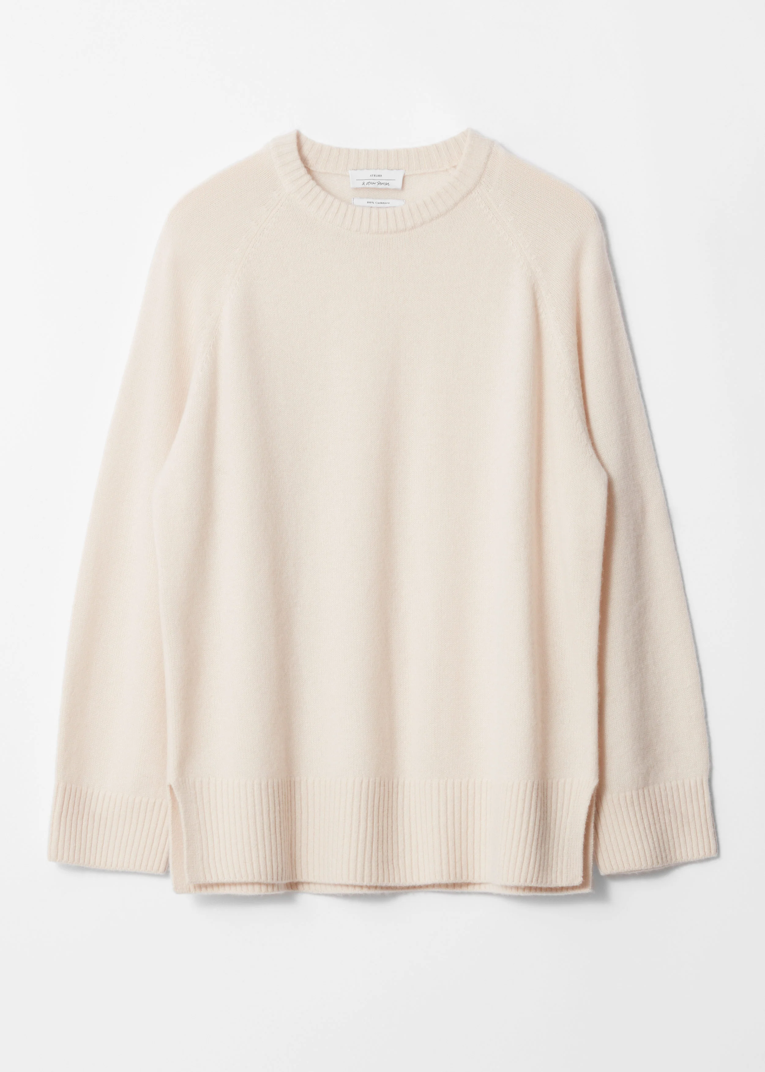 Heidi Cashmere Sweater - White