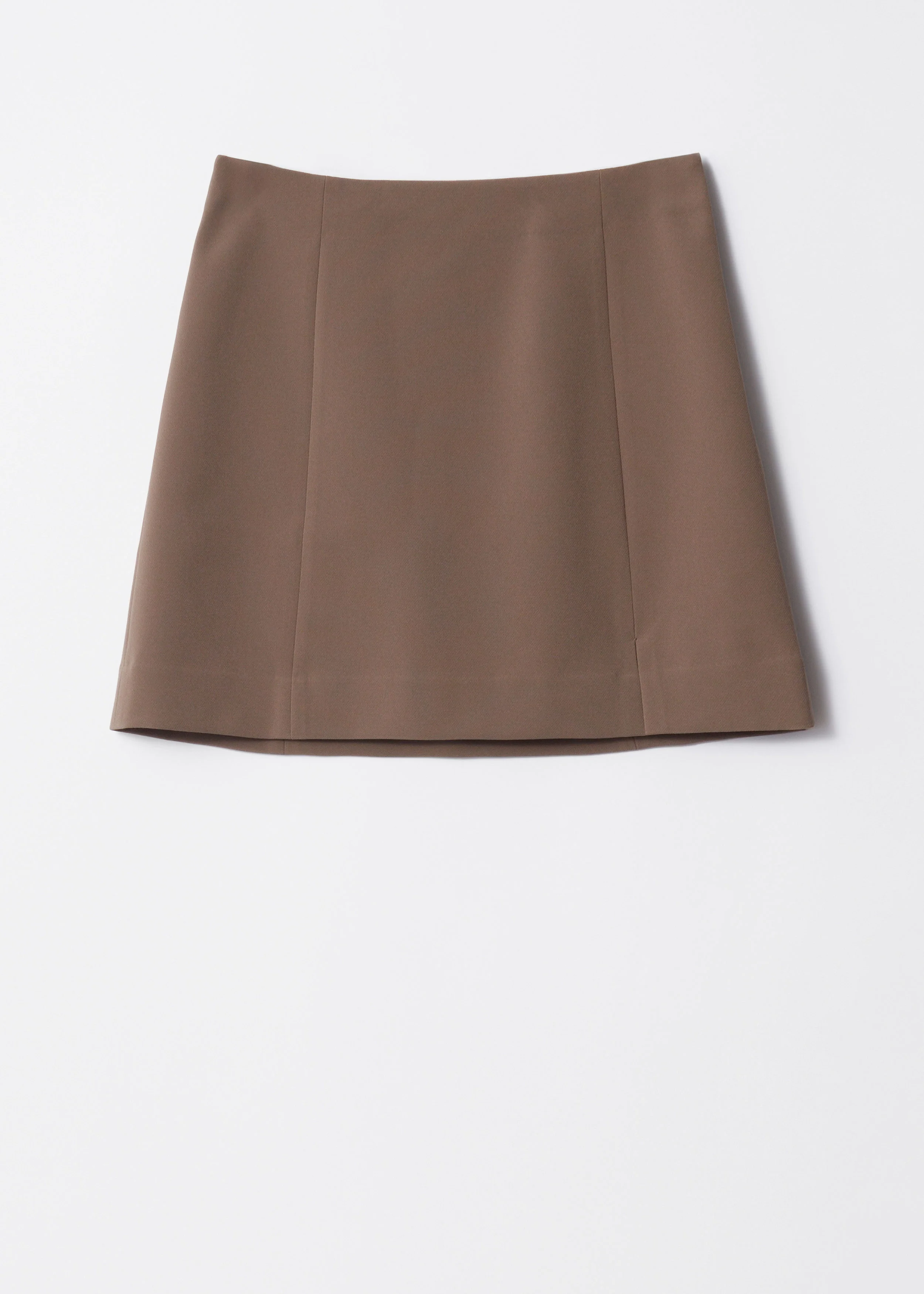 Karin Short Skirt - Brown - Image 2