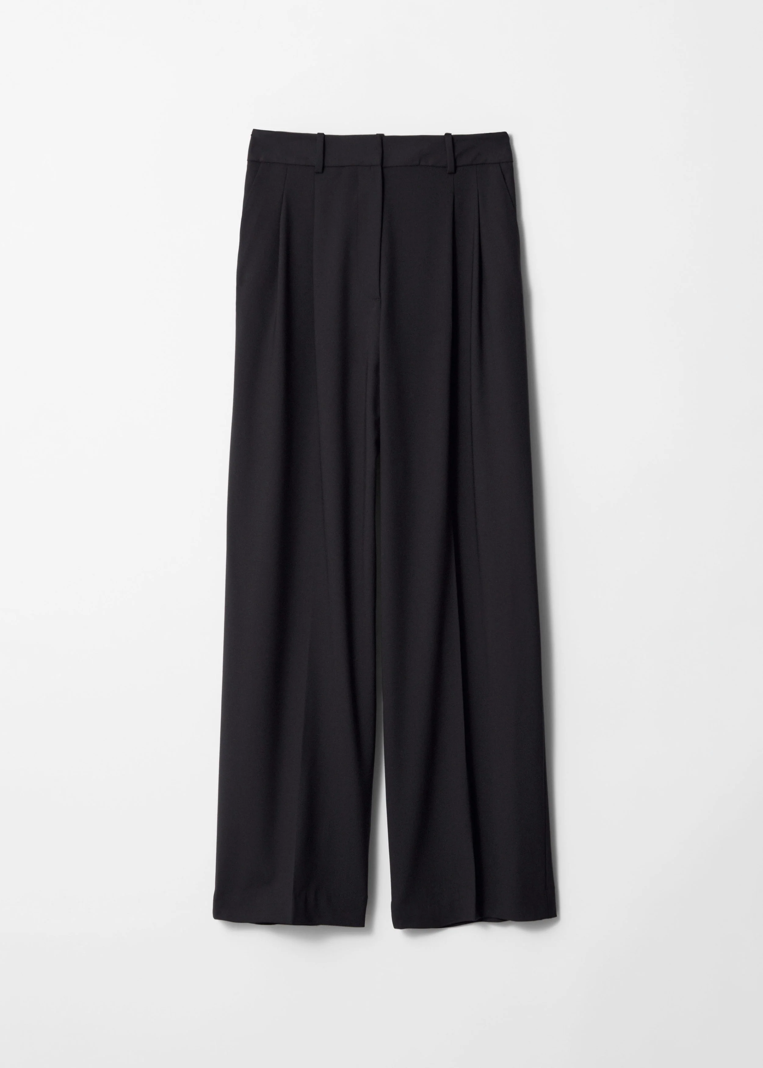 Raquel Wool Trousers - Black