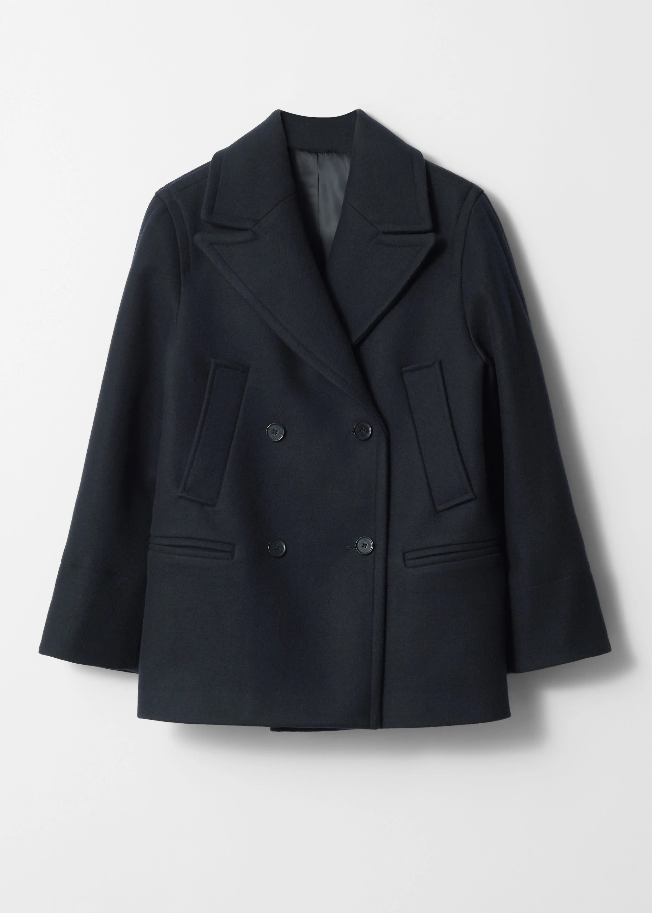 Willow Peacoat - Blue