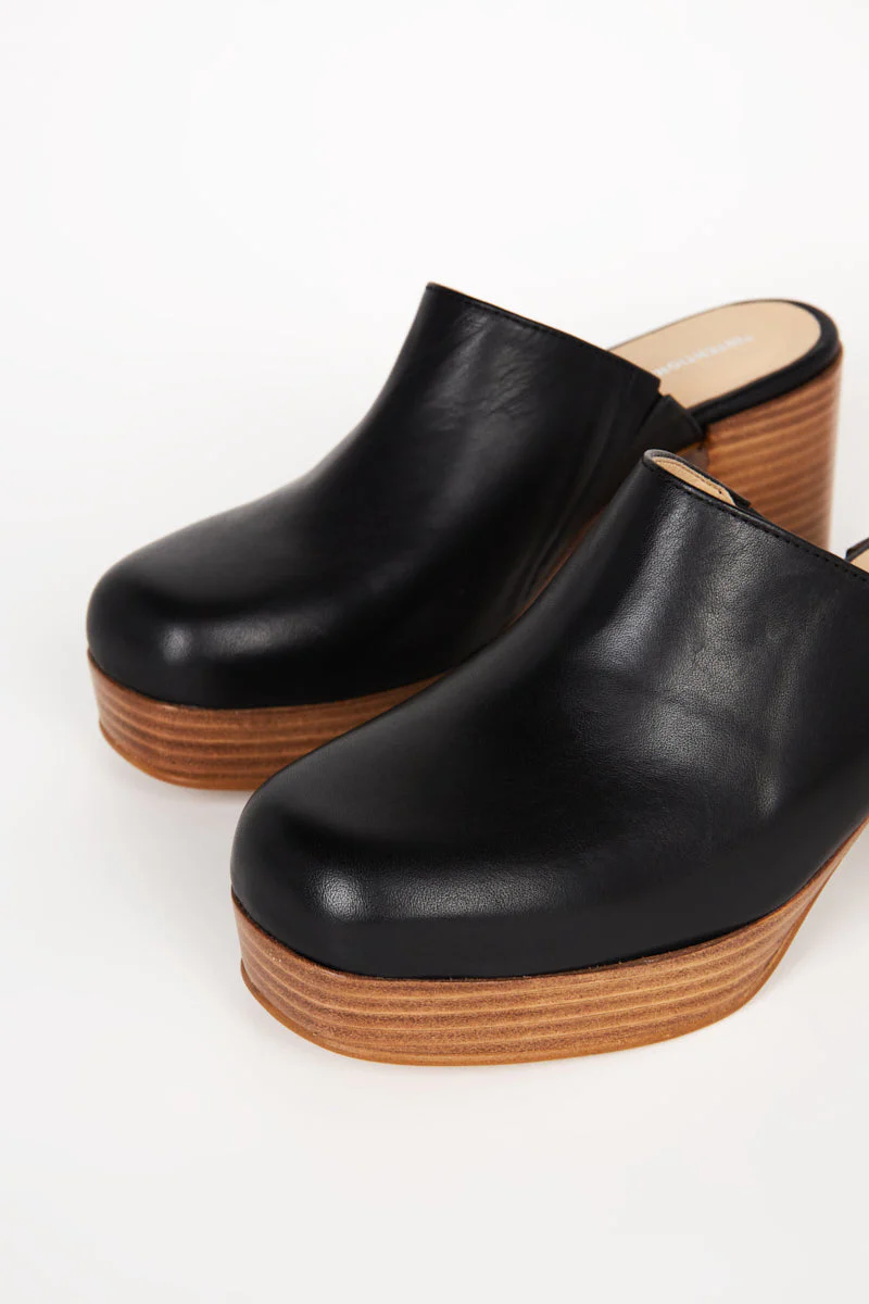 Facts Leather Platform Clog - Image 10