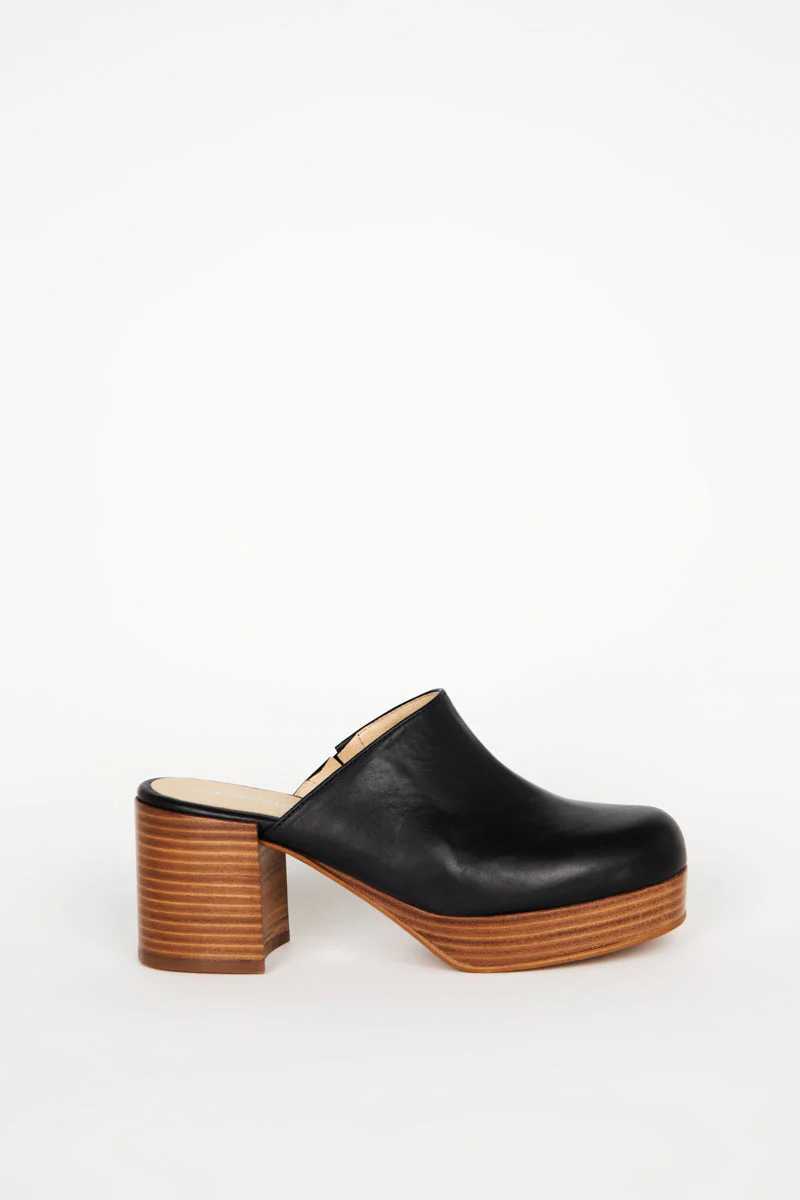 Facts Leather Platform Clog - Image 12