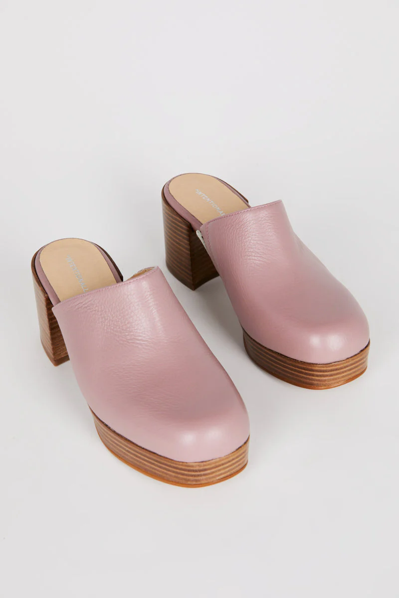 Facts Leather Platform Clog - Image 16