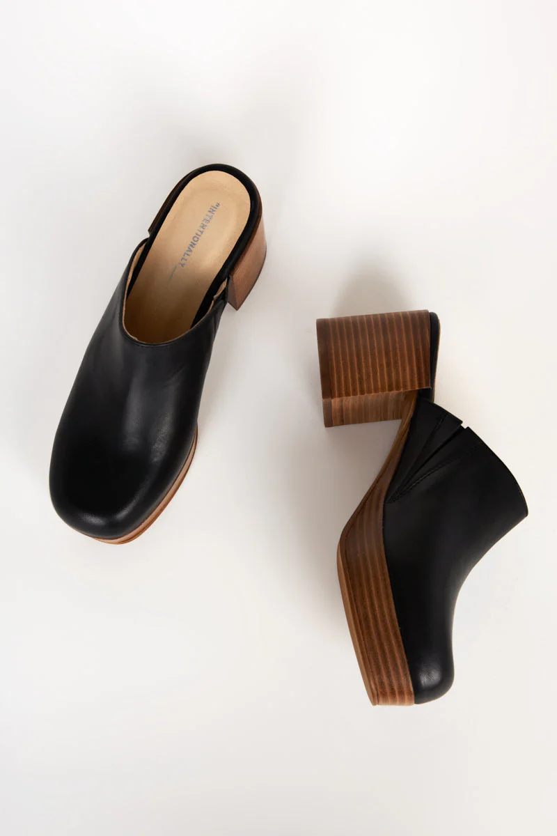 Facts Leather Platform Clog - Image 7