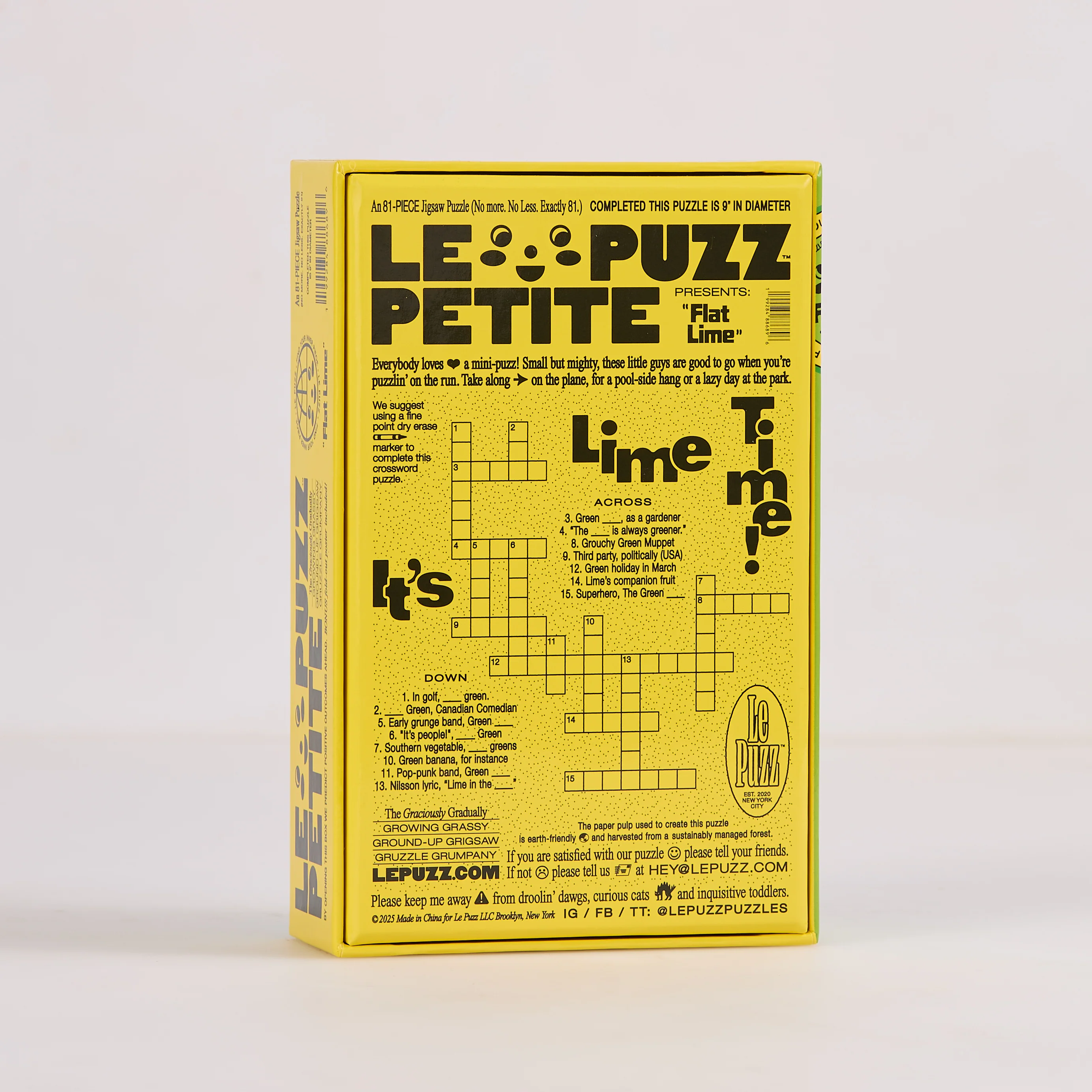 Flat Lime Puzzle - Image 2