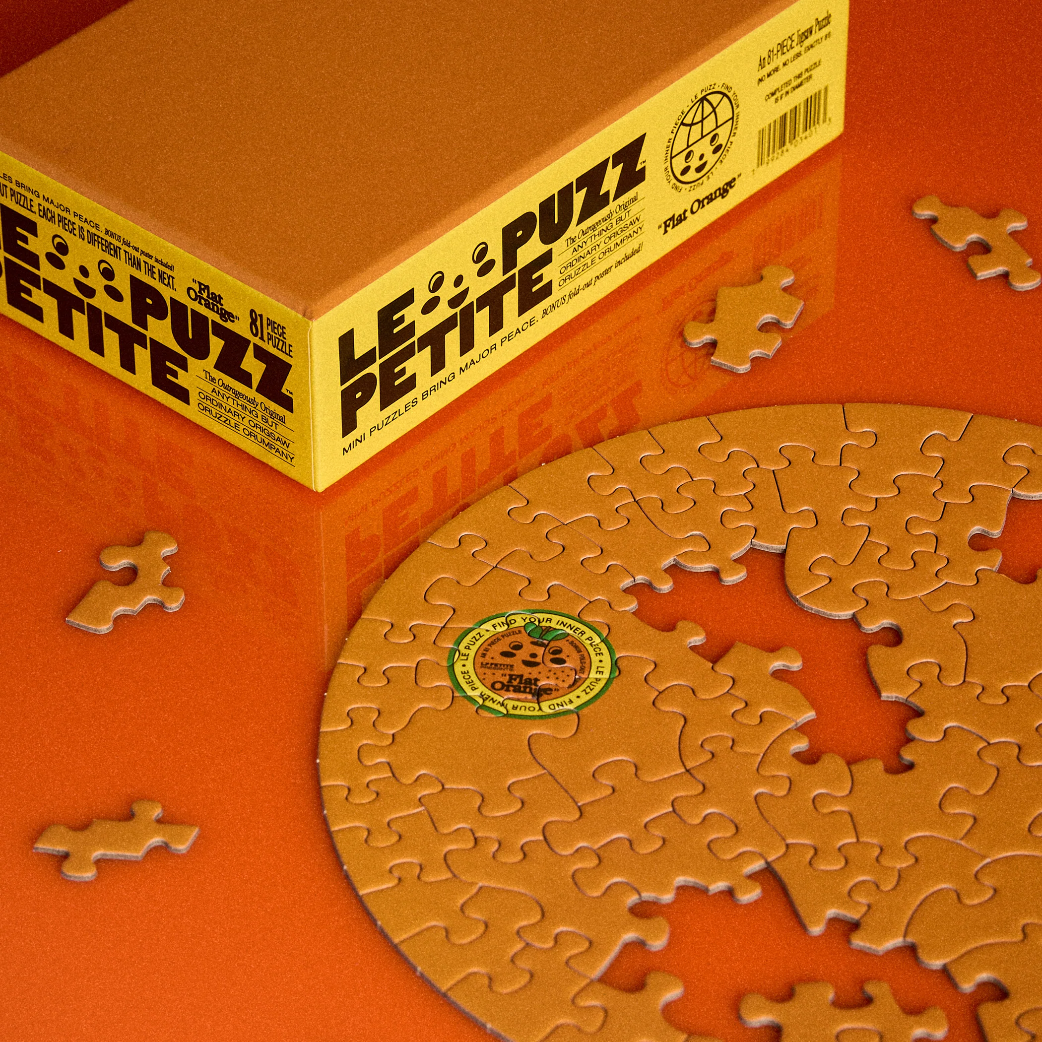 Flat Orange Puzzle - Image 2