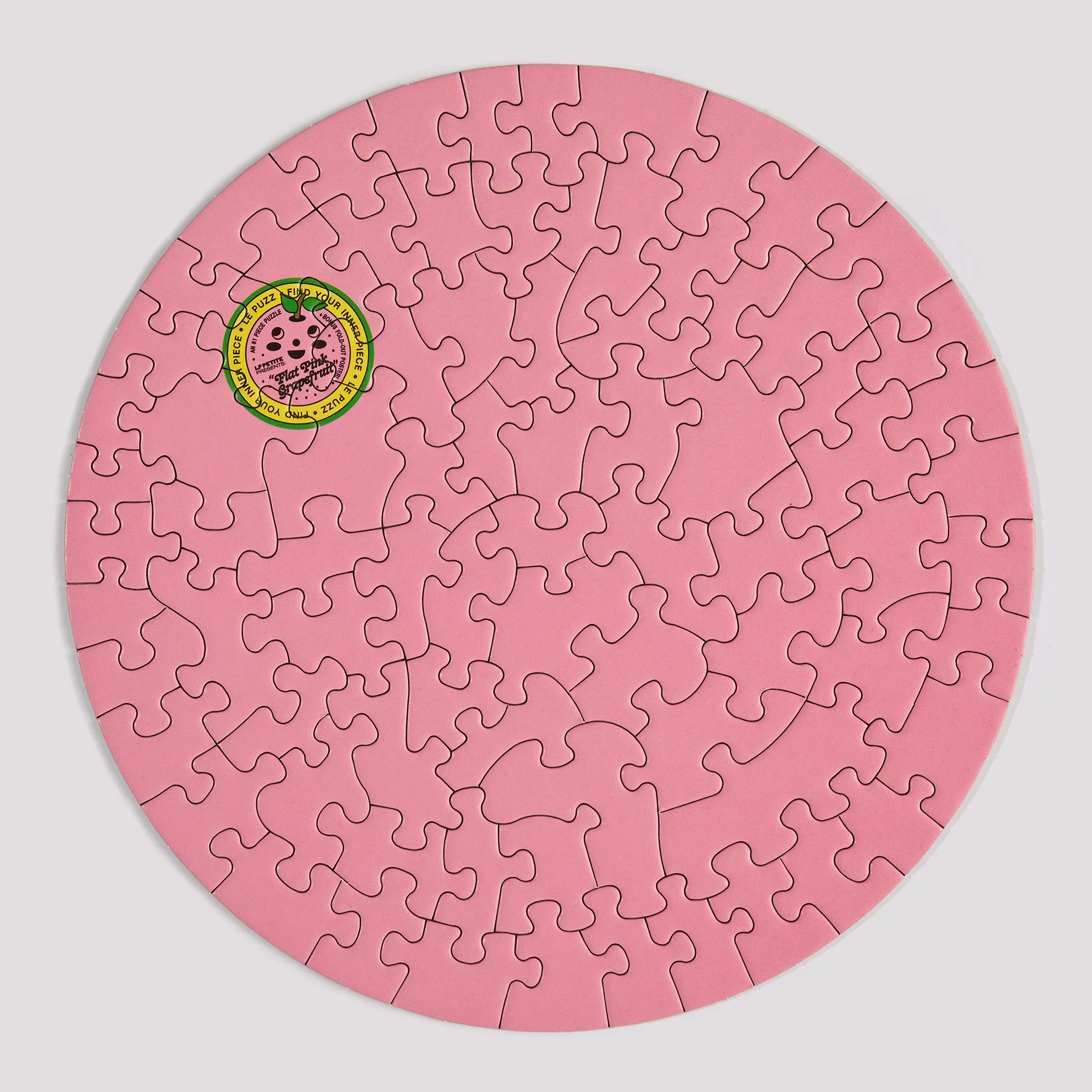 Flat Pink Grapefruit Puzzle - Image 4