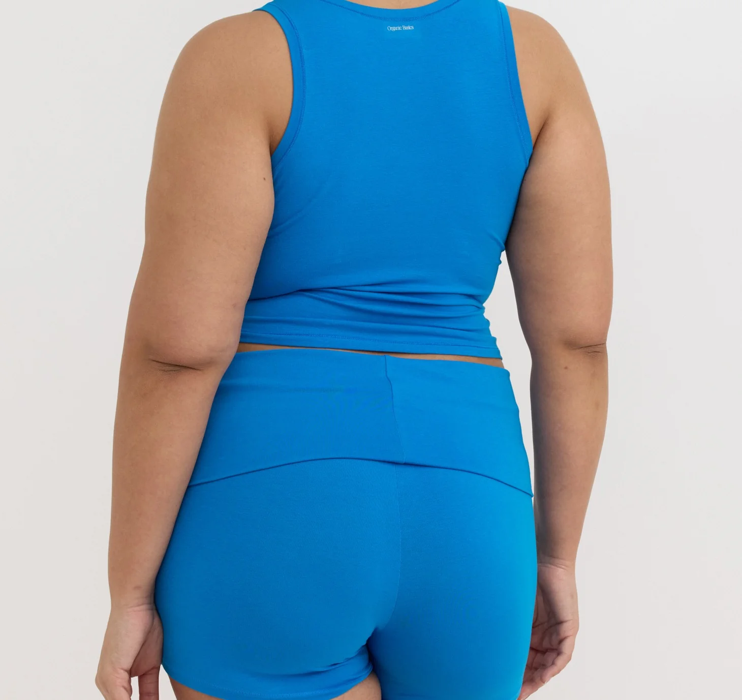 Flex Foldover Shorts - Azure Blue - Image 8