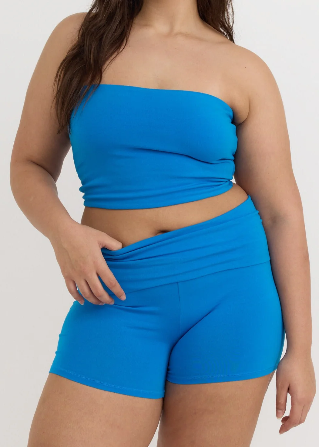 Flex Tube Top - Azure Blue