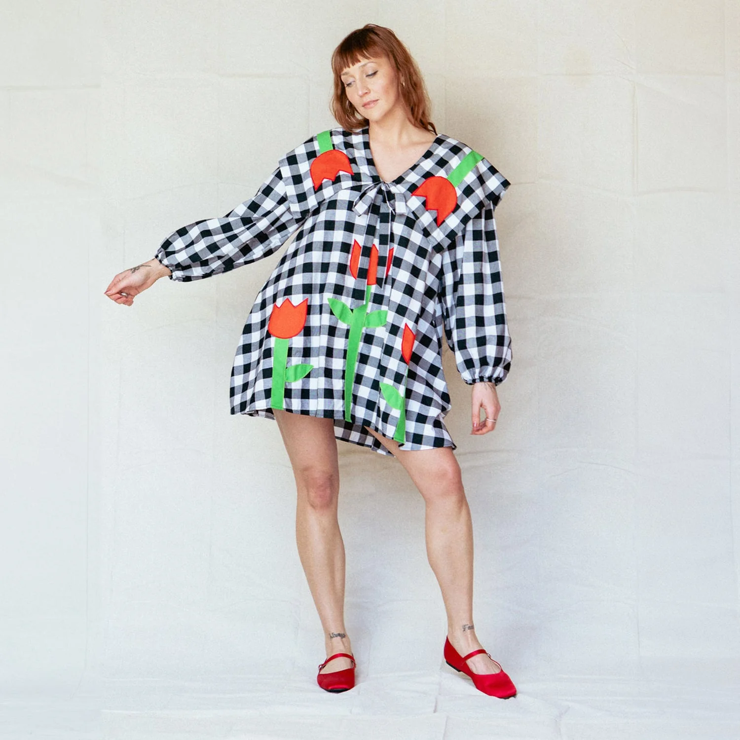 Florence Dress - Gingham - Image 2