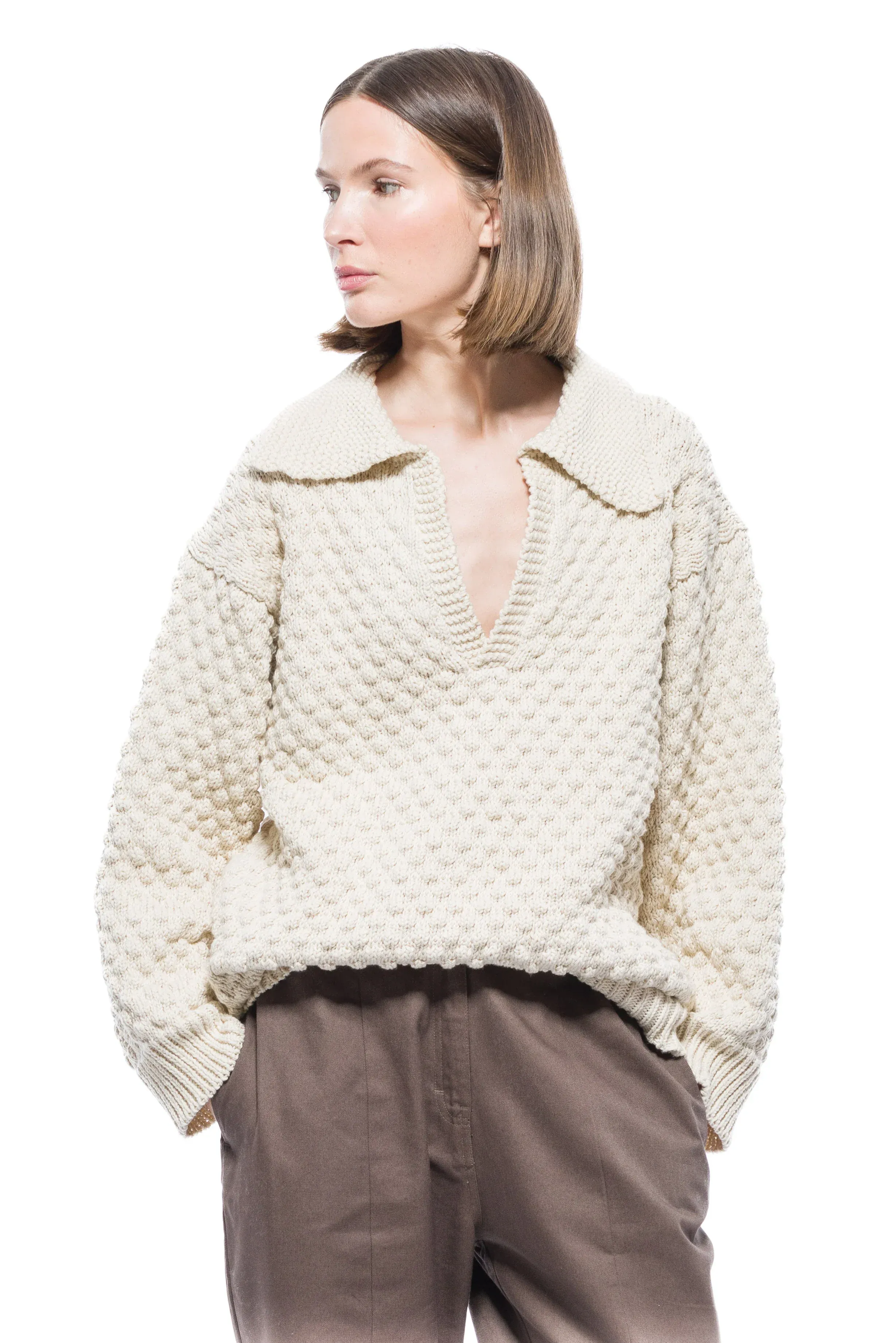 Francois Sweater Natural - Cream