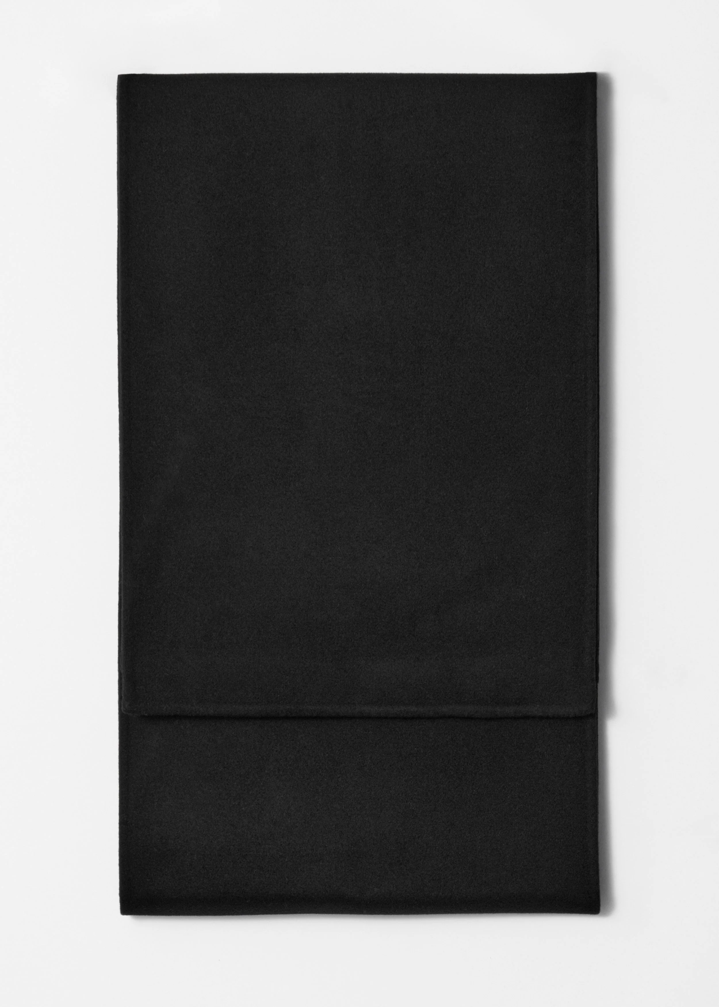Fudge Felt Scarf - Black
