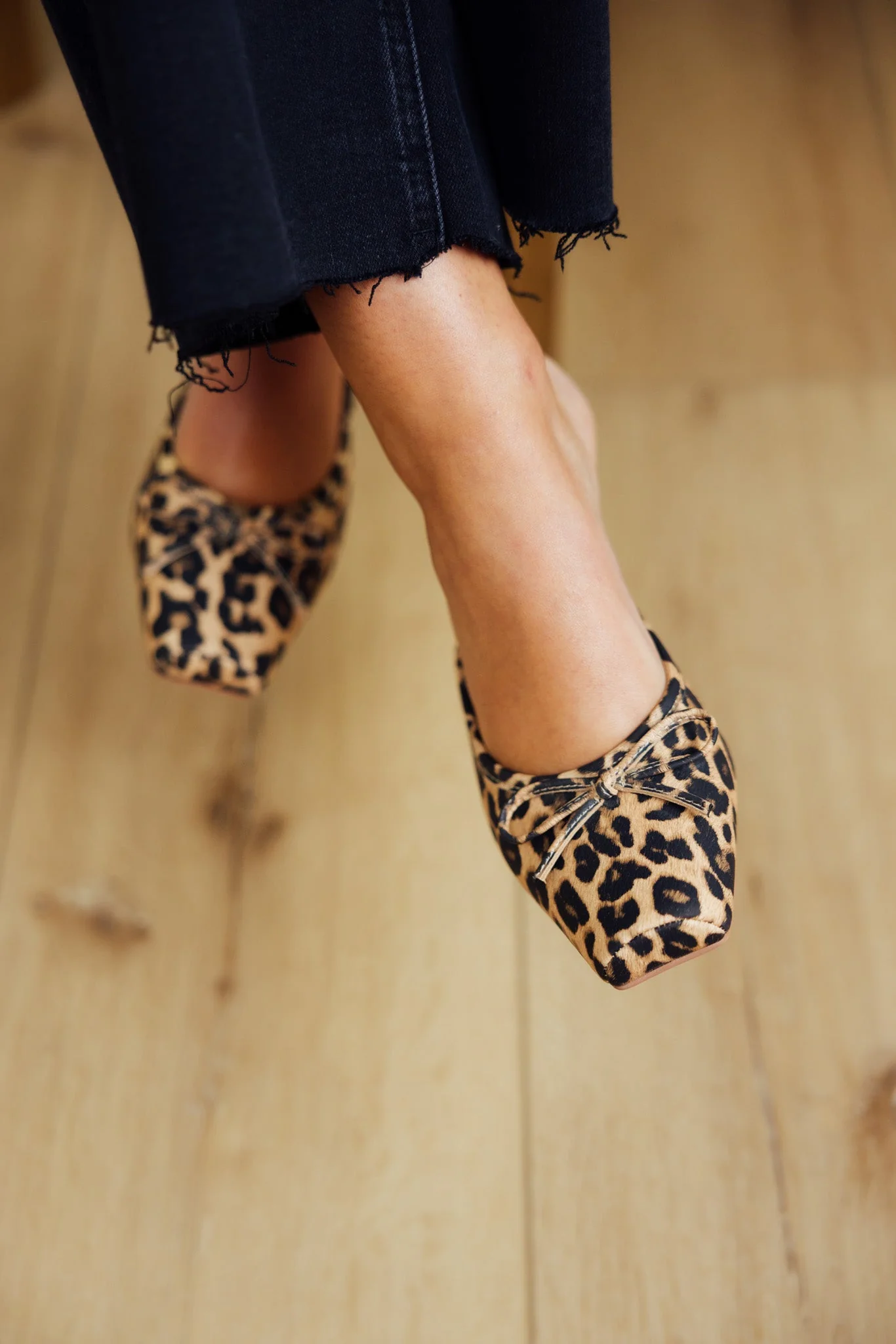 Geneva Heeled Mule - Leopard - Image 2