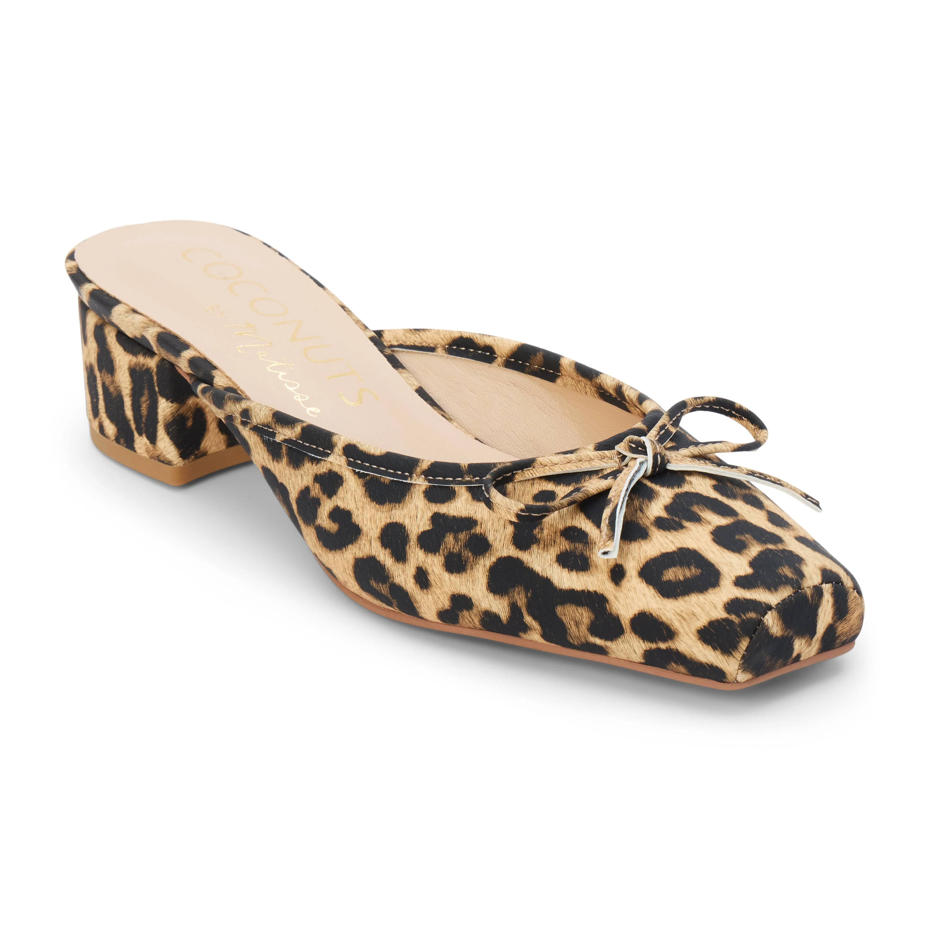 Geneva Heeled Mule - Leopard - Image 5
