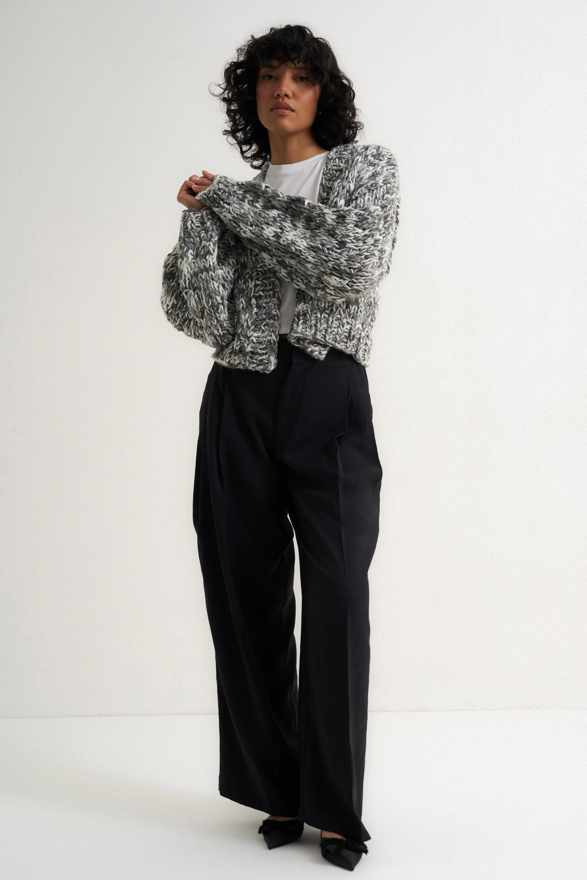 Gigi Cardigan - Black Multi - Image 5