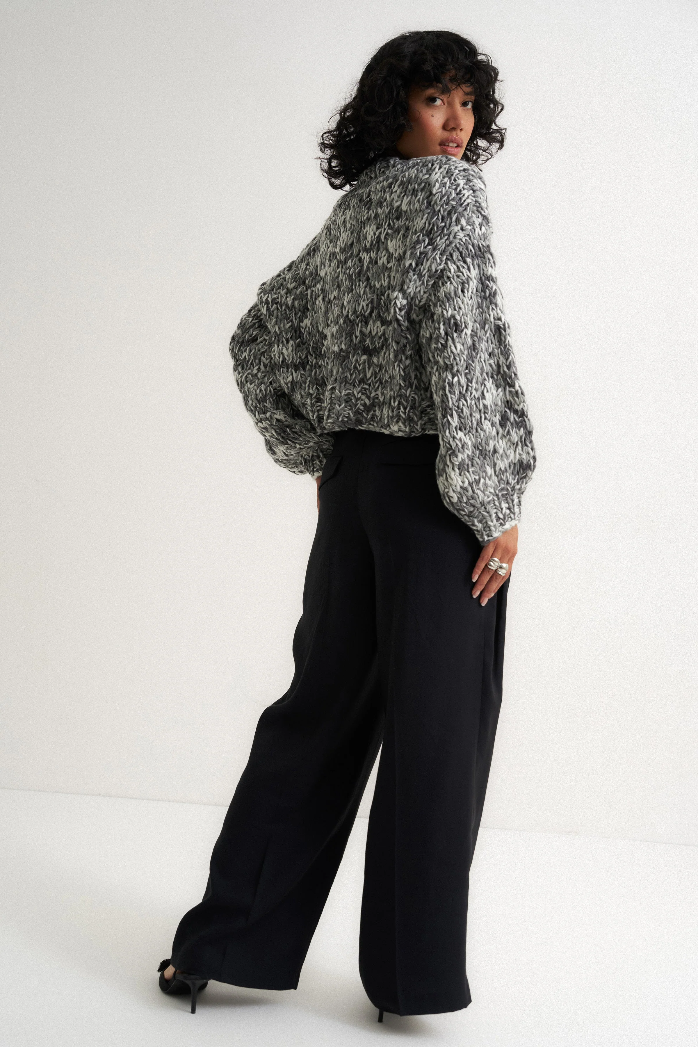 Gigi Cardigan - Black Multi - Image 6