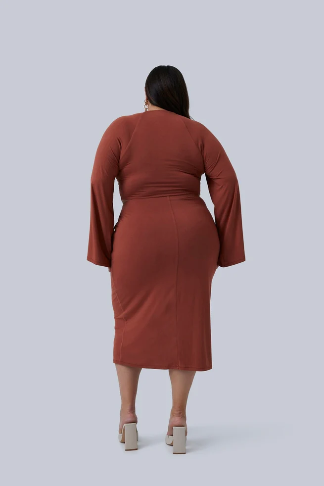 Gigi Skirt - Rust - Image 3