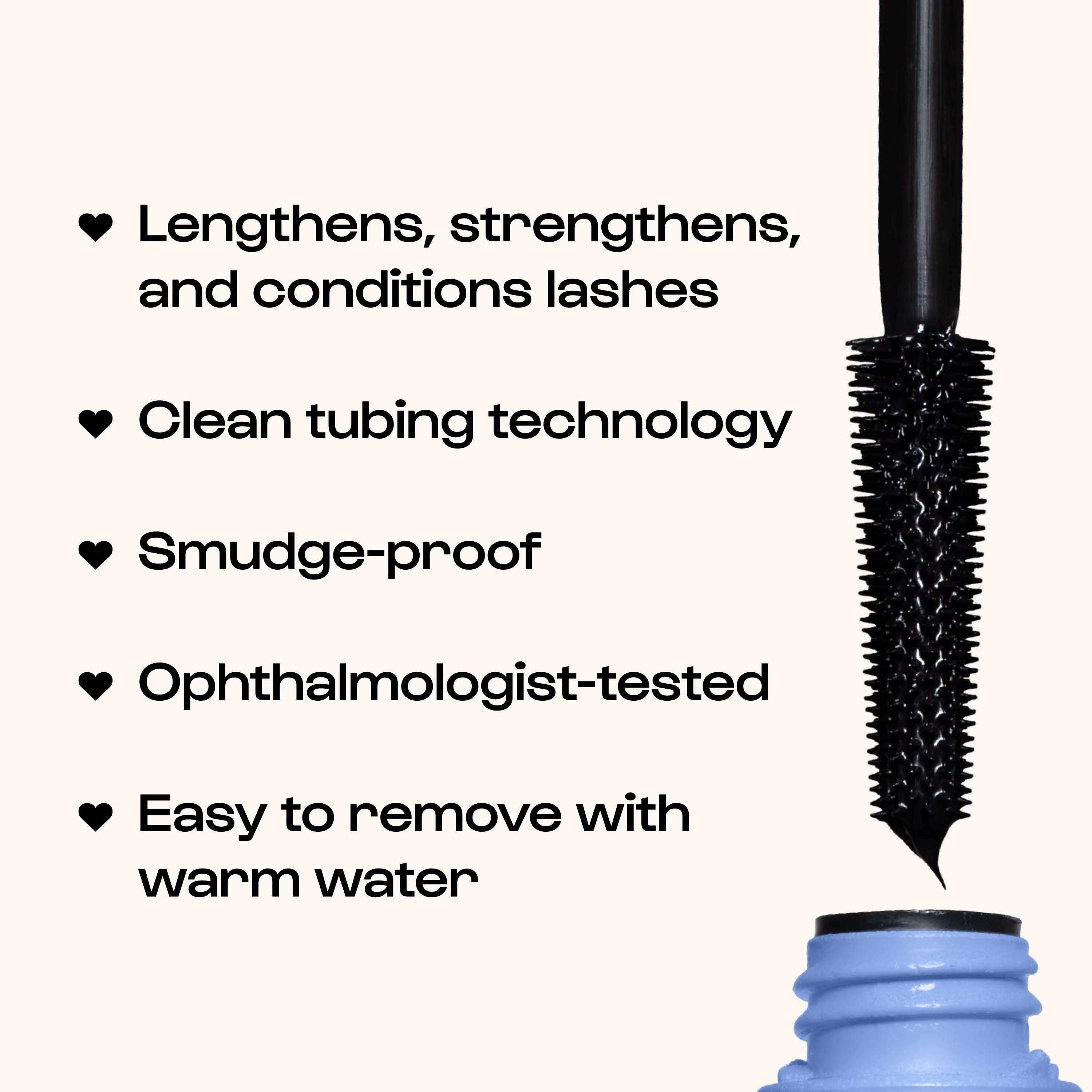 Go the Distance Mini Tubing Mascara - Black 4 ml - Image 3
