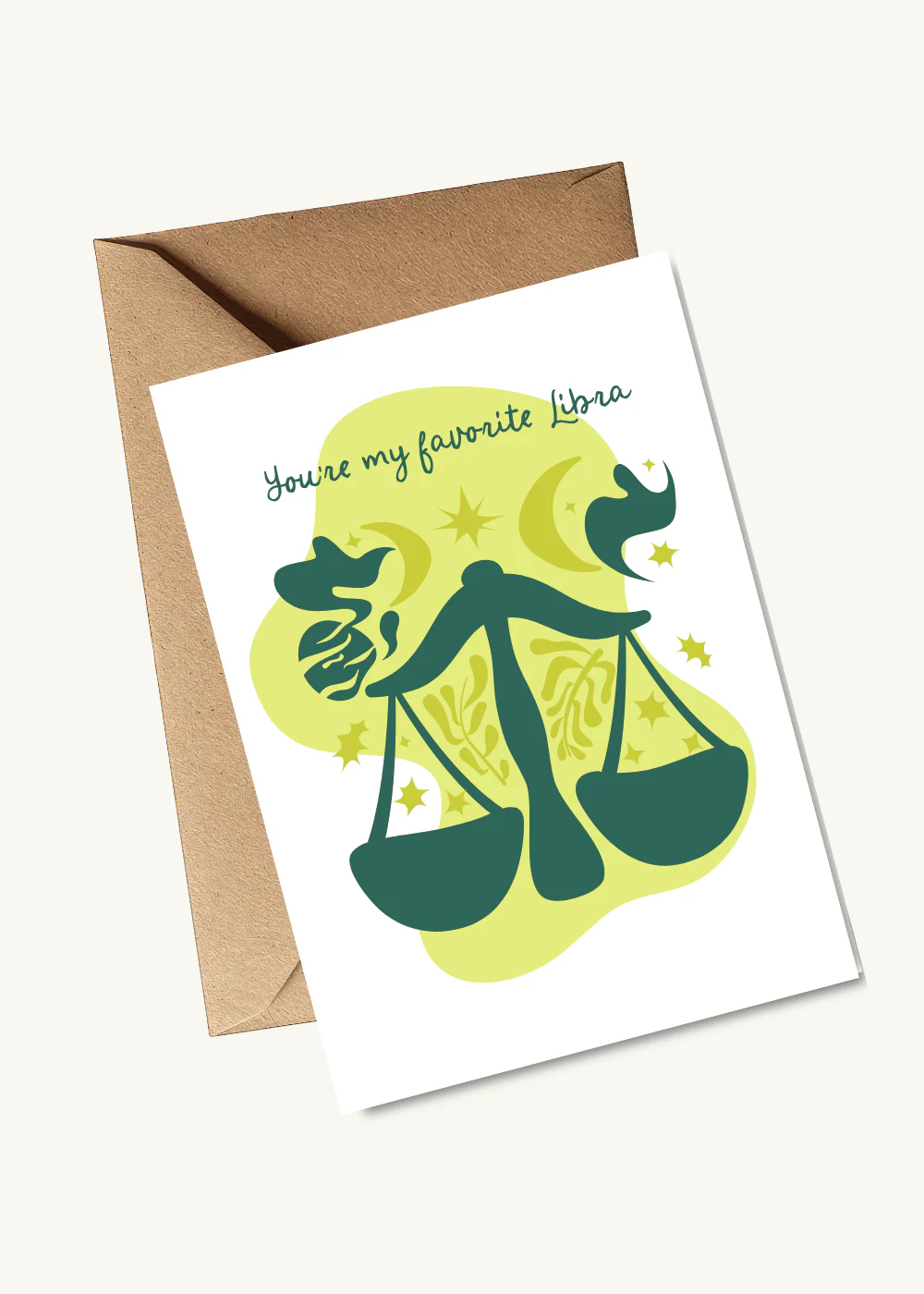 Greeting Card - Libra