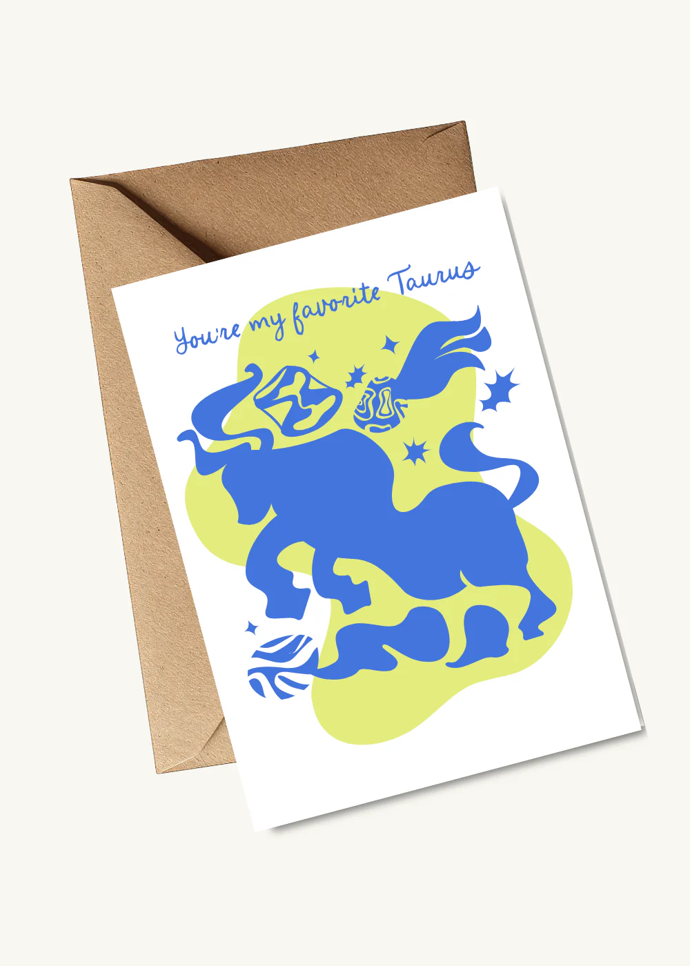 Greeting Card - Taurus