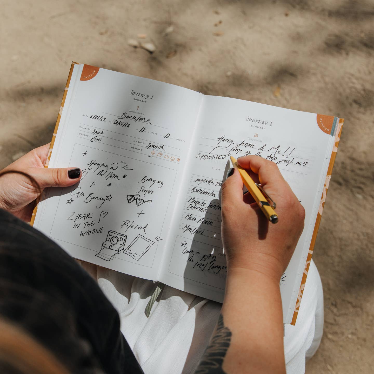 Guided Travel Journal - Voyage - Image 3