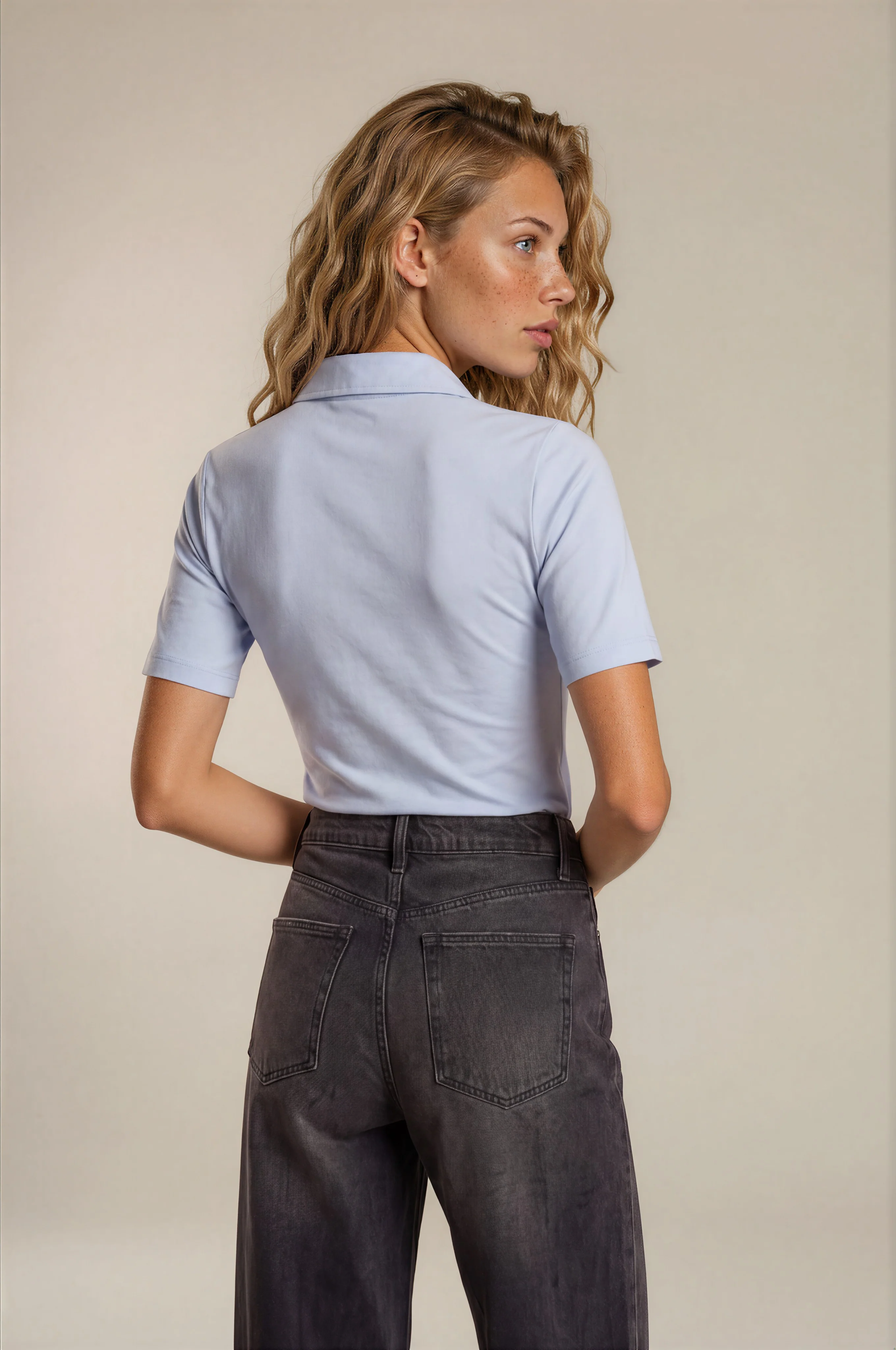 Gwen Top - Cornflower - Image 2