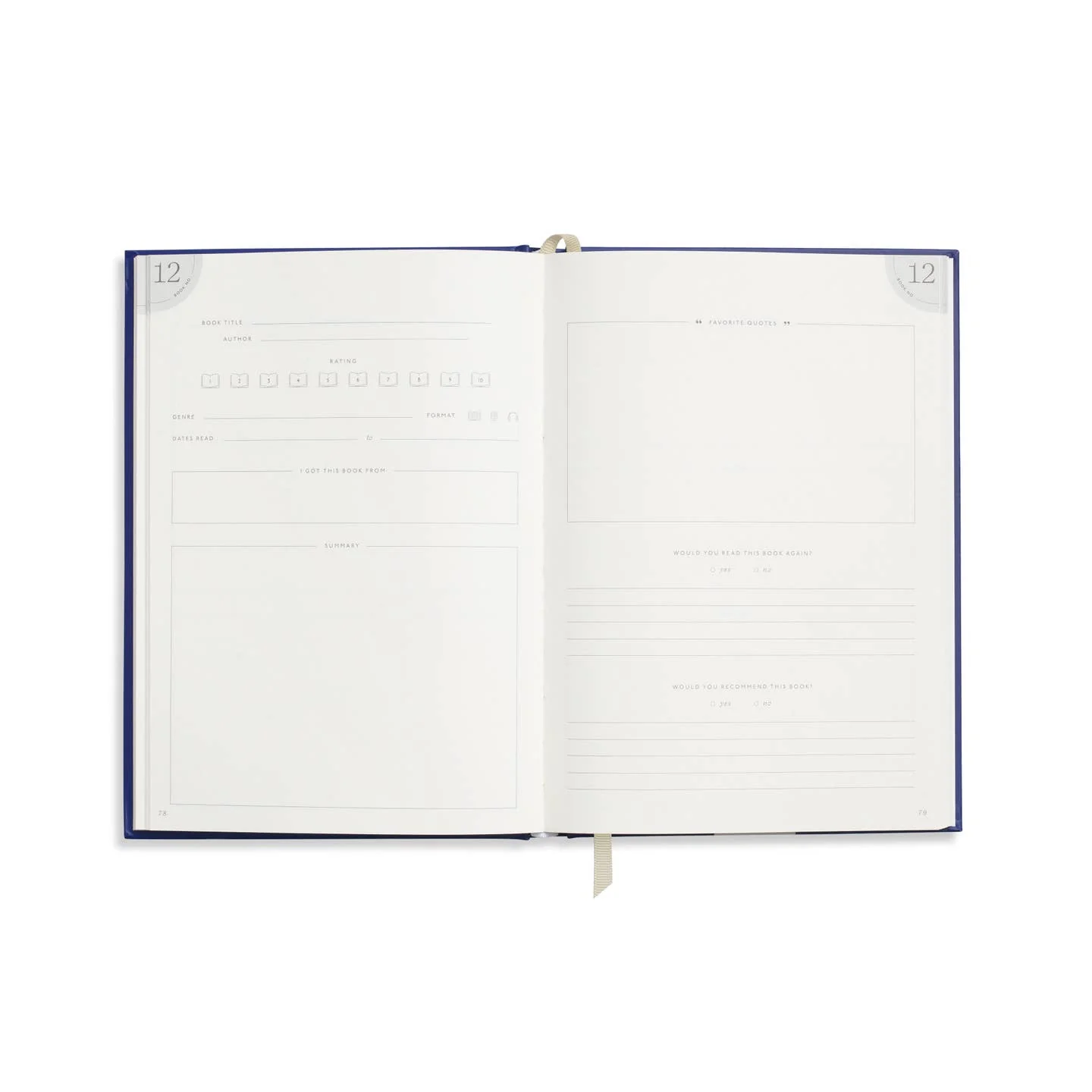 Hardcover Guided Reading Journal - The Midnight Hour - Image 4