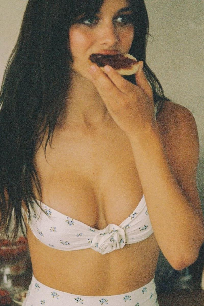 Heidi Floral Devin Rosa Bikini Top - Image 3