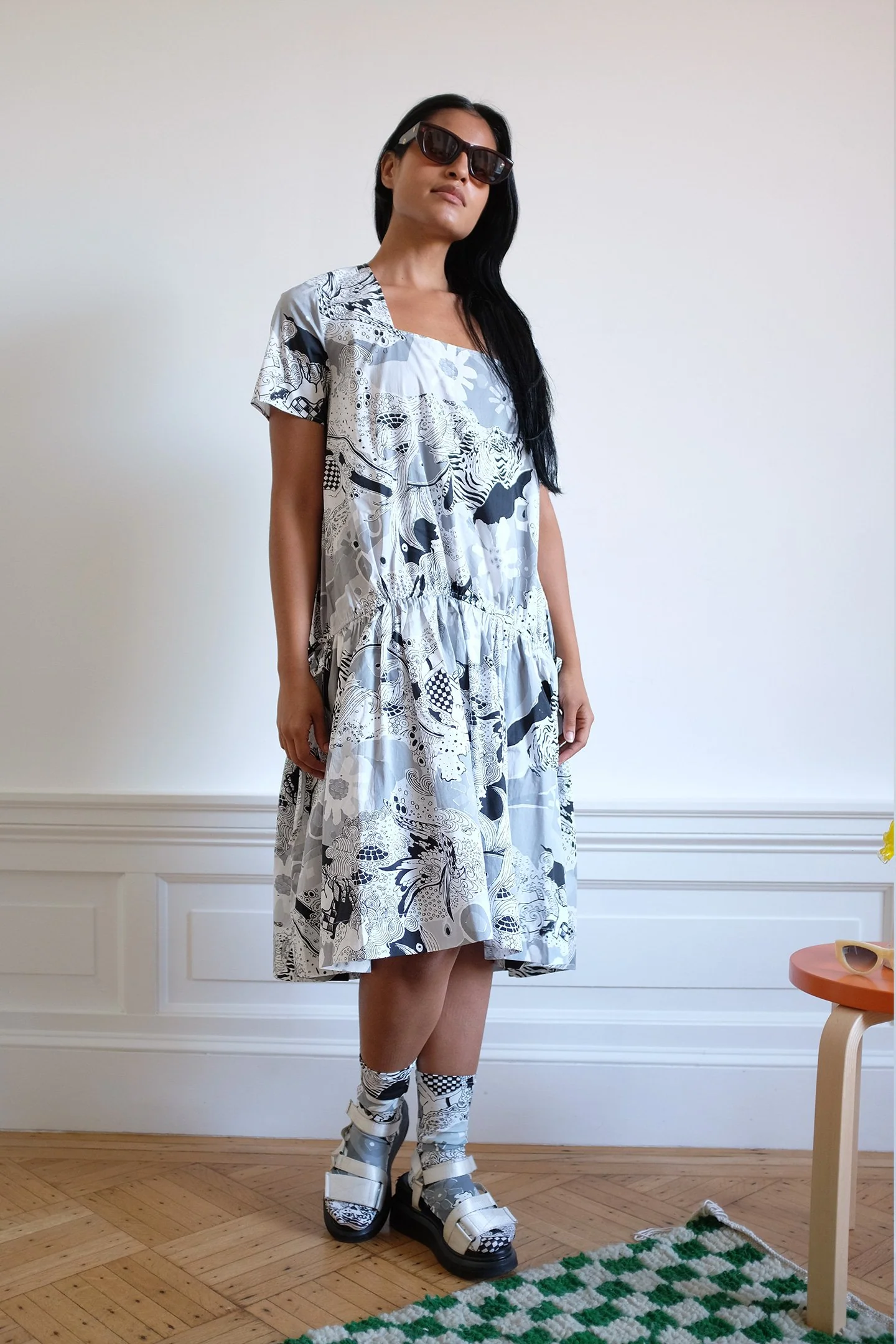 Helen Dress - Graphic Parade