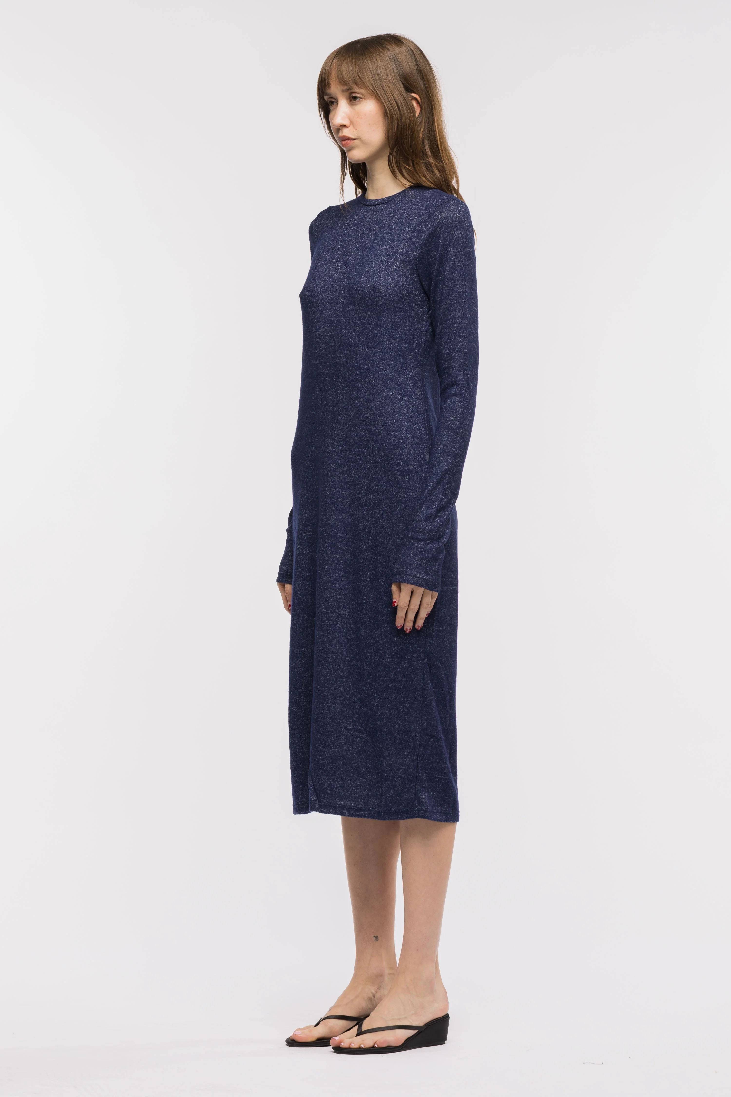 Hilman Dress - Blue / Off-White - Image 3