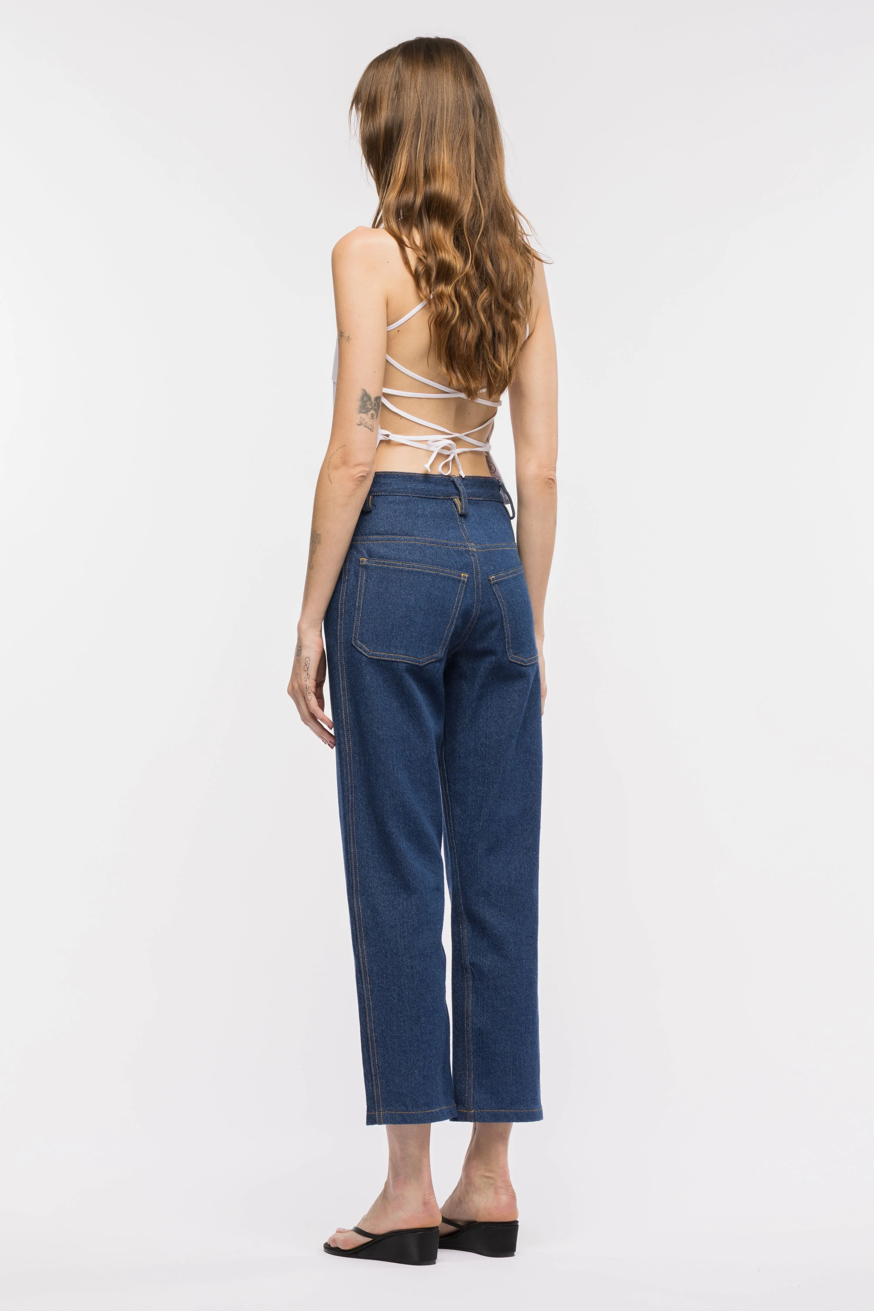 Hope Skinny Pants - Dark Indigo - Image 4