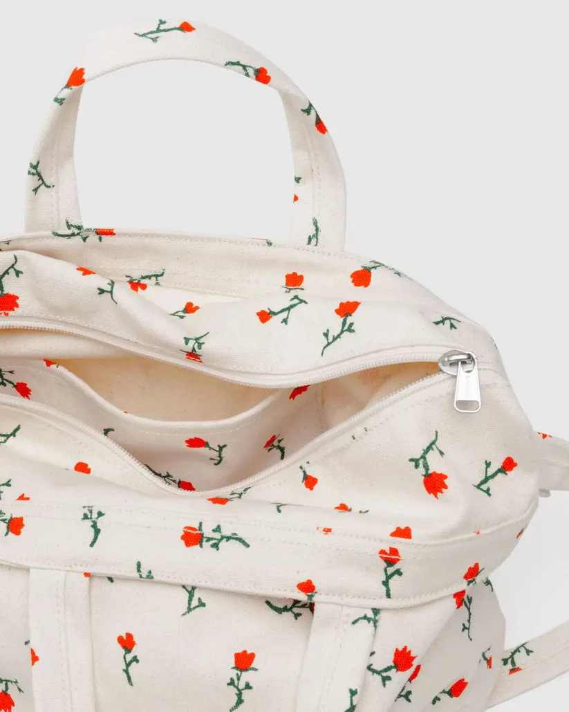 Horizontal Zip Duck Bag - Painted Wildflower - Image 3