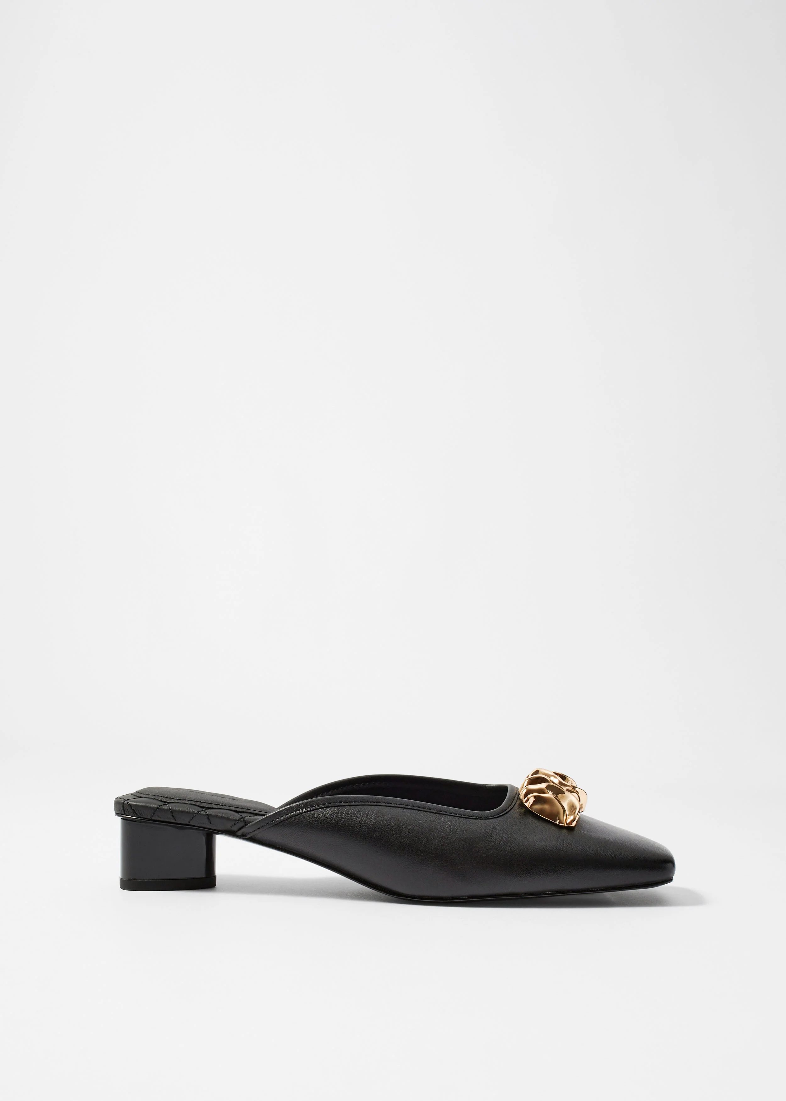 Imani Mule Pump - Black - Image 2