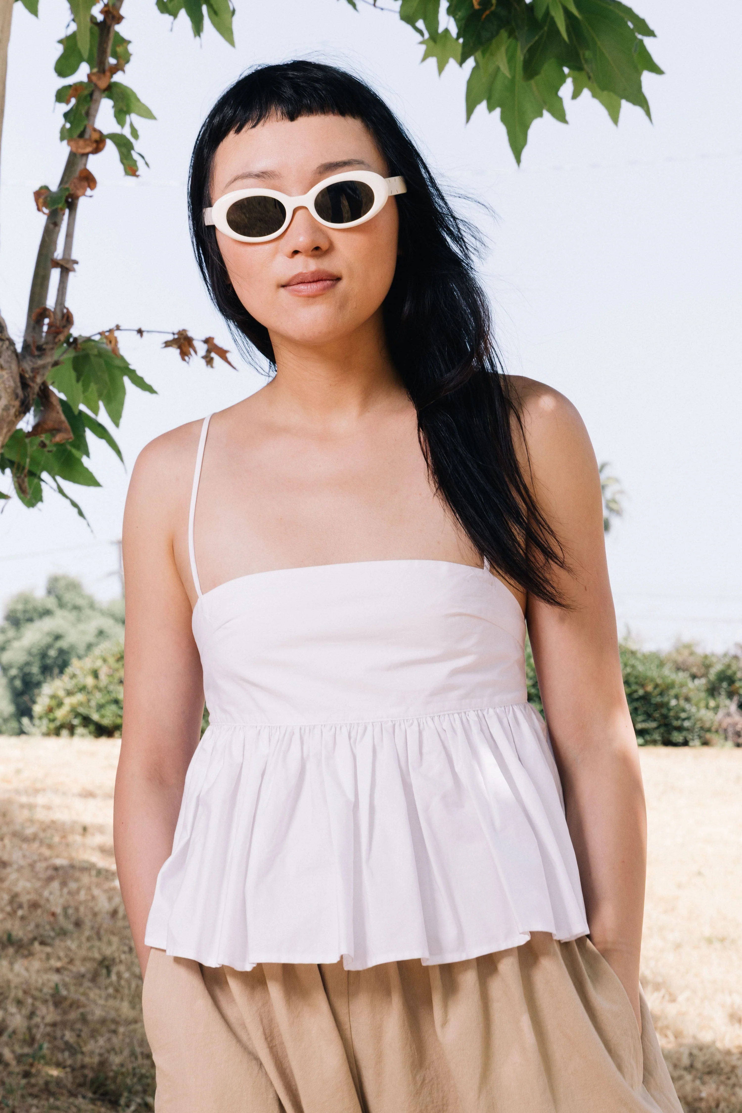 Imani Top - White