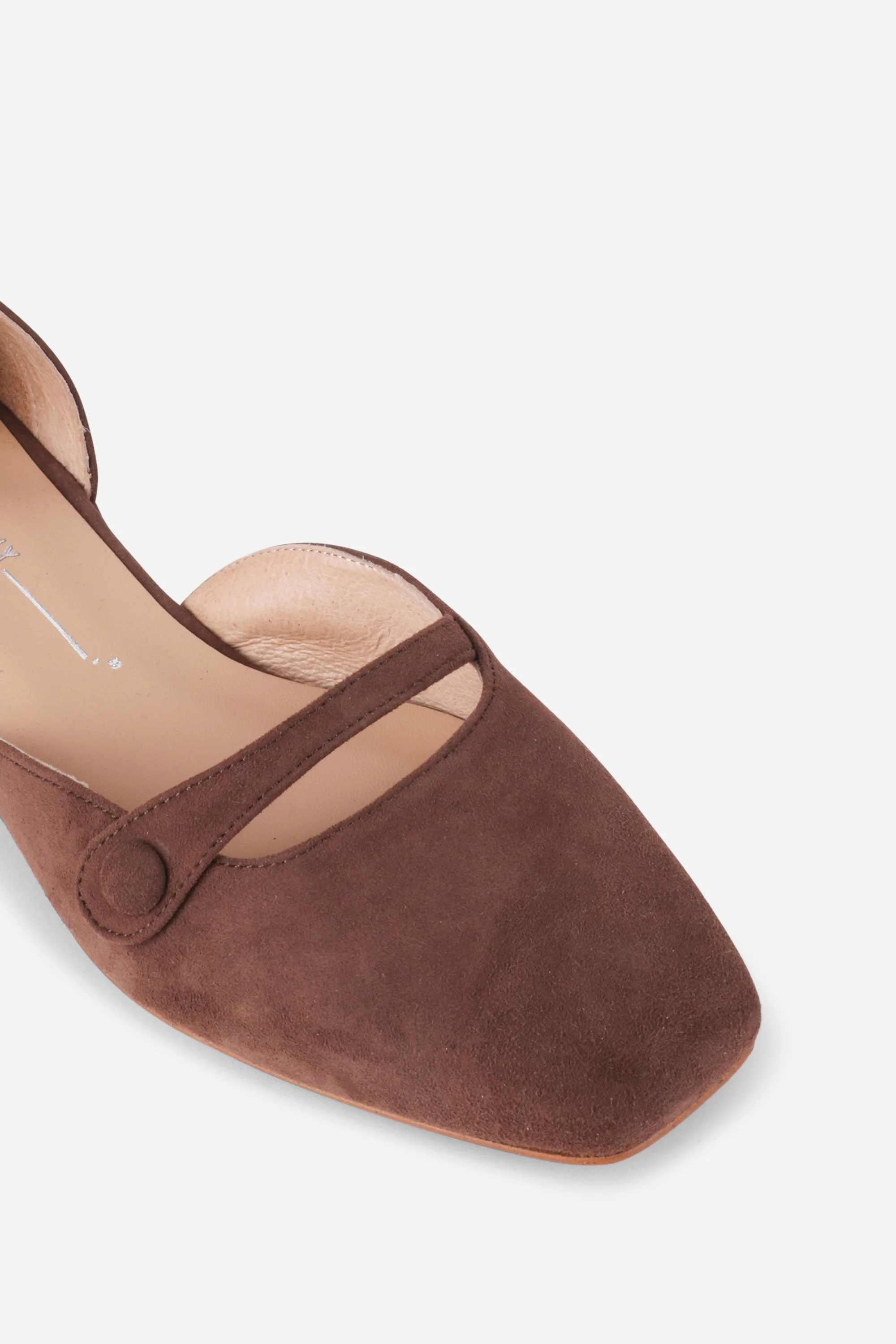Iris Suede Mary Jane Flat - Image 4