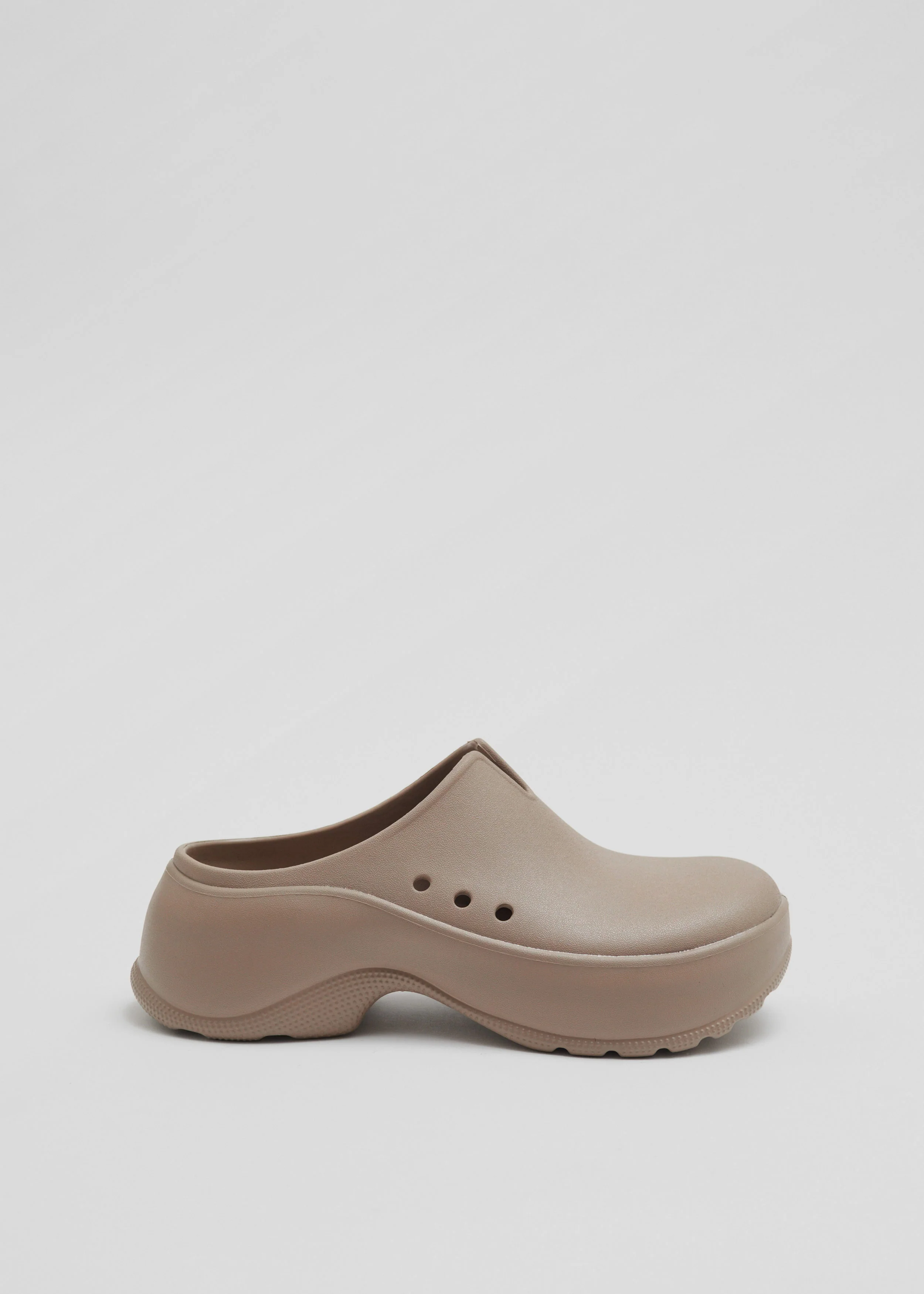 Isolde Rubber Clog - Beige