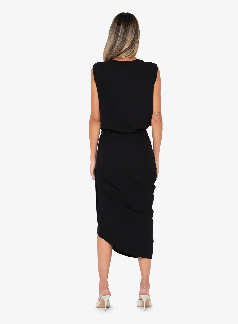 Italia Dress - Black - Image 5