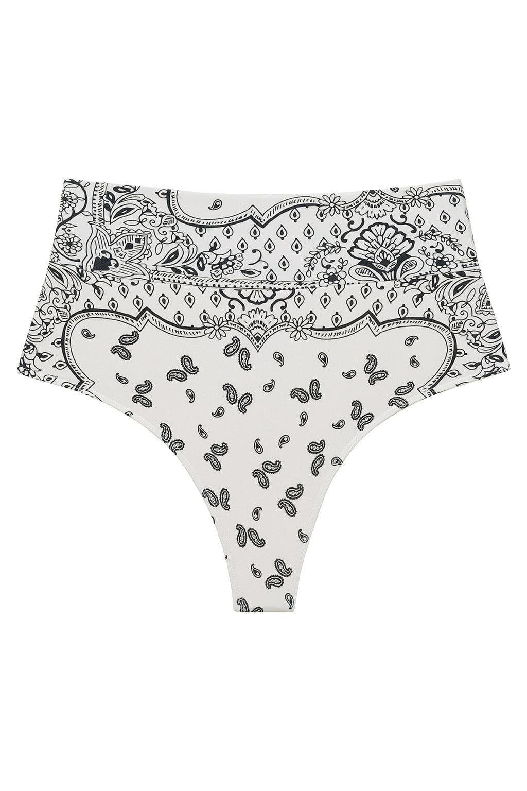 Ivy Bandana Added Coverage High Rise Bikini Bottom - Image 2