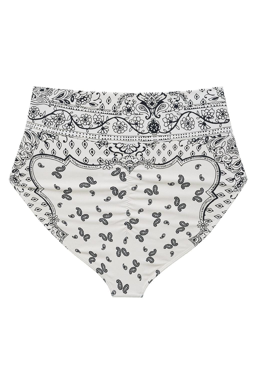 Ivy Bandana Full Coverage High Rise Bikini Bottom - Image 6