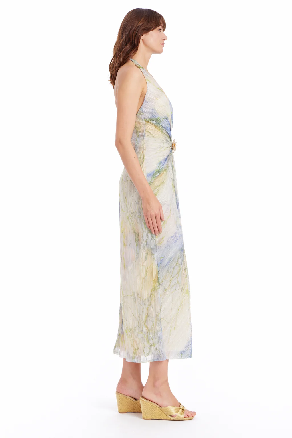 Naya Printed Halter Maxi Dress - Image 2