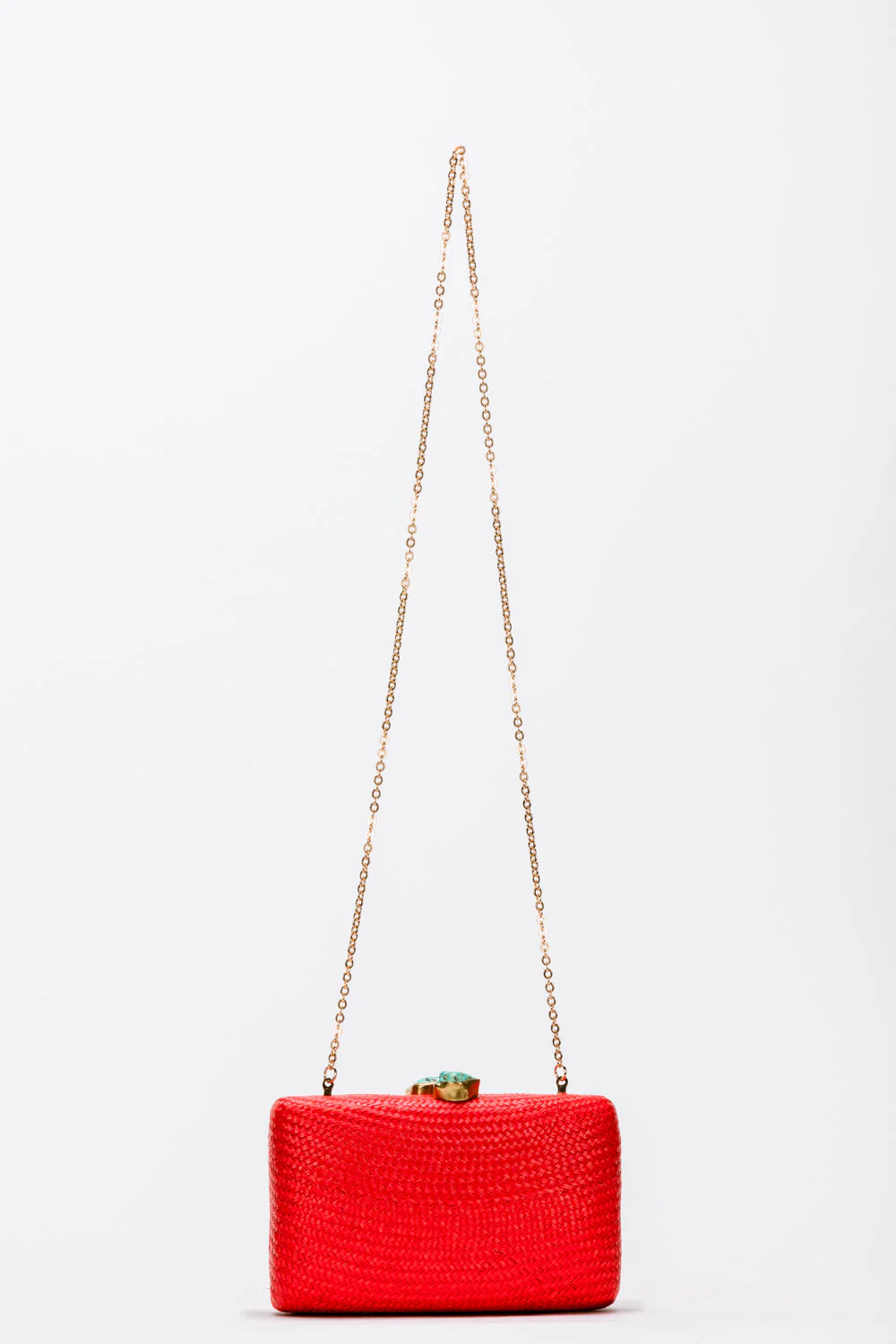 Jen clutch with turquoise stone - Image 5
